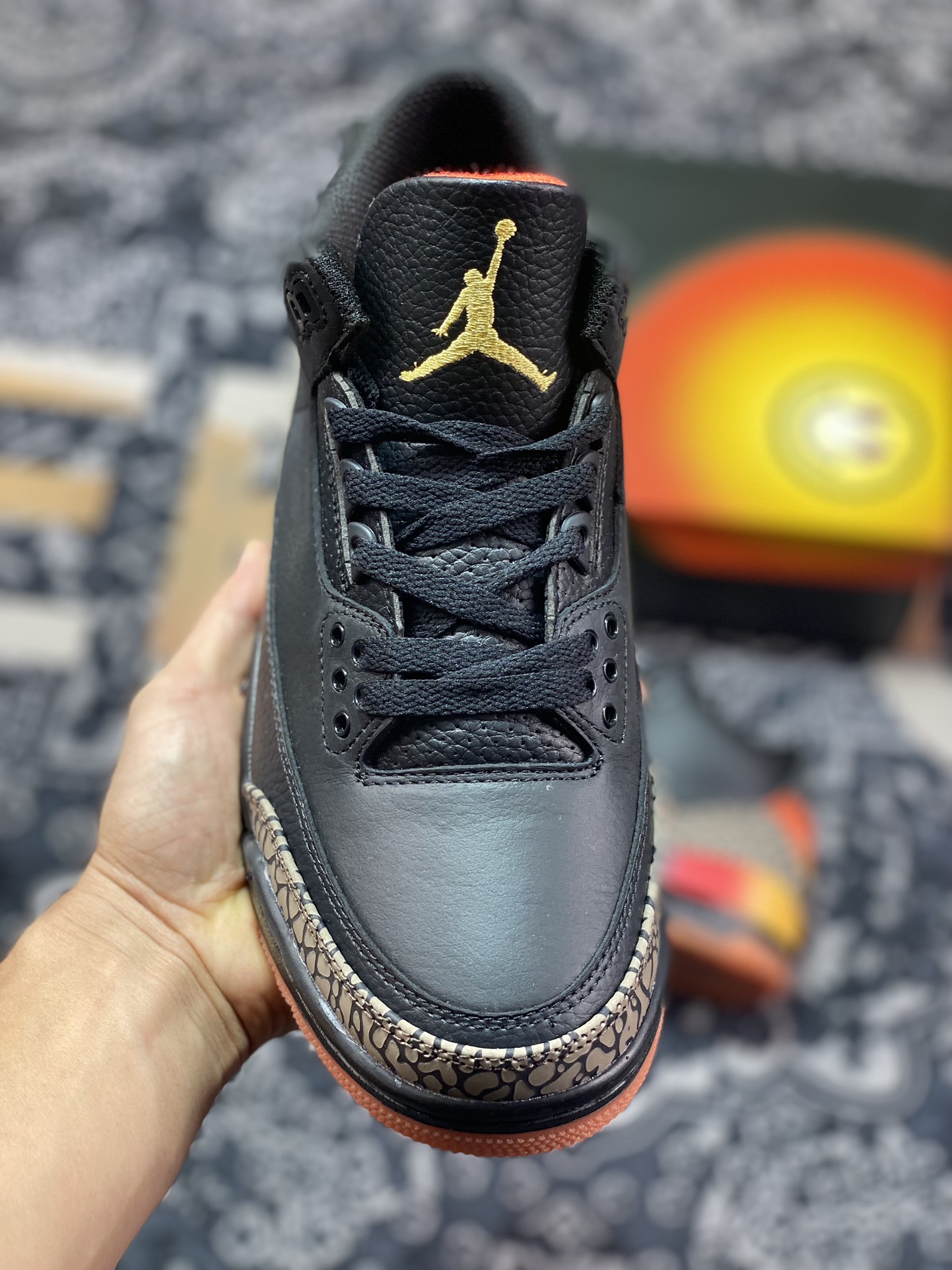 240 原厂级别Air Jordan 3 Retro AJ3 乔3彩虹渐变  FN0344-001