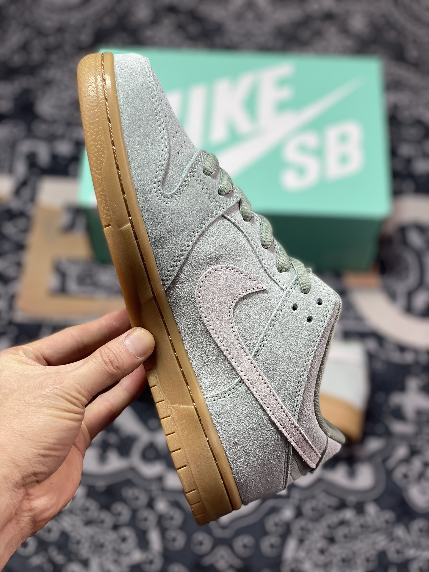 220 NIKE SB Dunk Low Pro"Horizon Green" 豆沙绿 出品 BQ6817-300