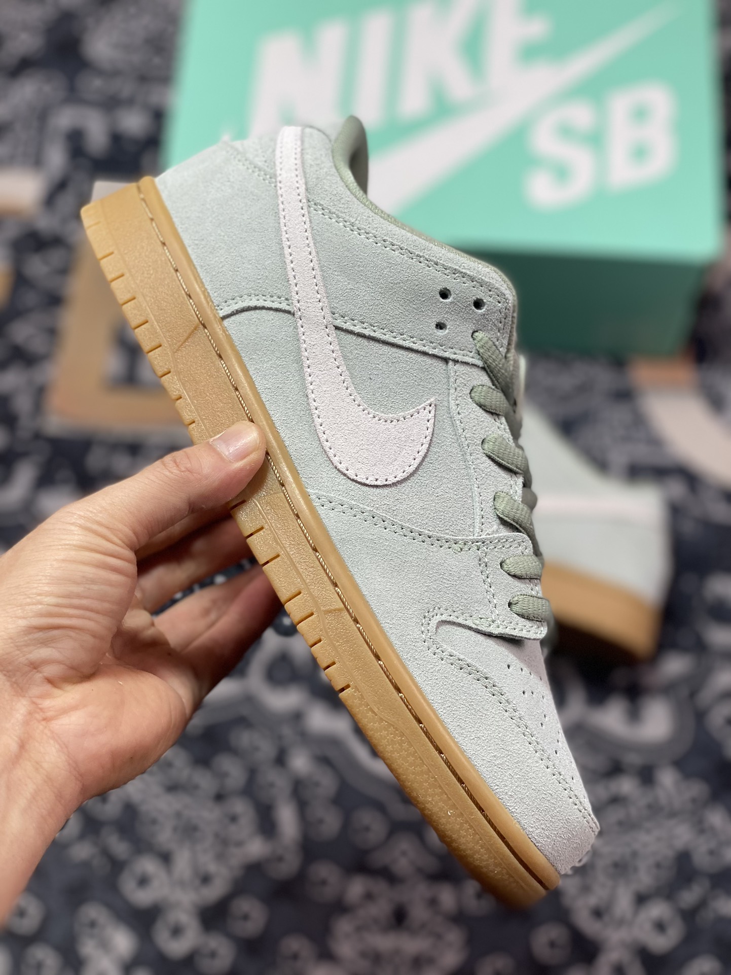 220 NIKE SB Dunk Low Pro"Horizon Green" 豆沙绿 出品 BQ6817-300