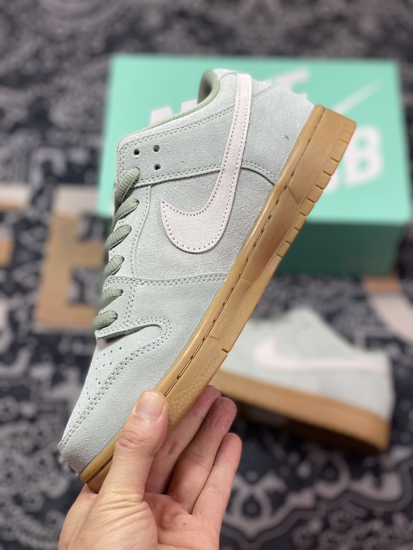 220 NIKE SB Dunk Low Pro"Horizon Green" 豆沙绿 出品 BQ6817-300