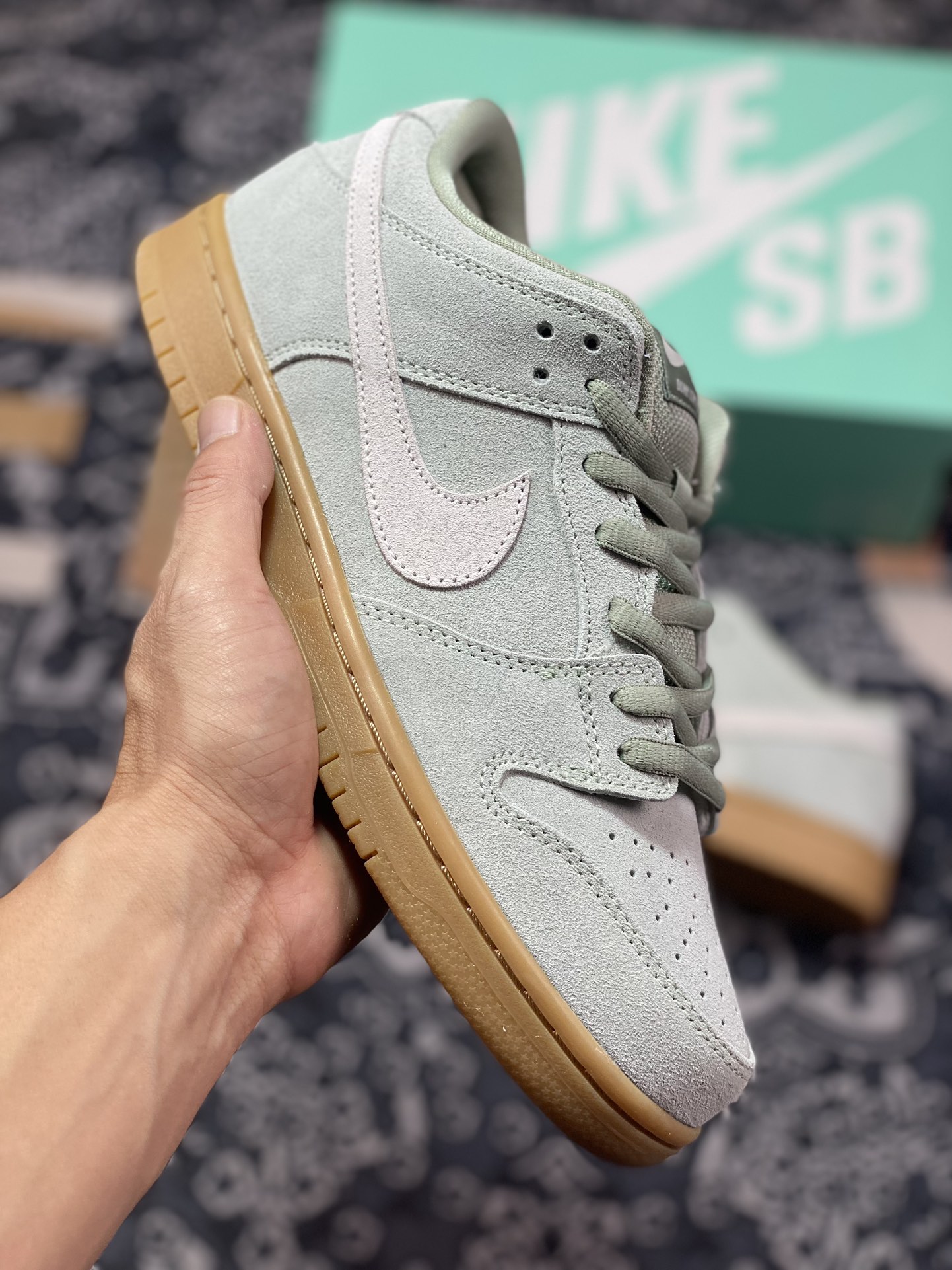 220 NIKE SB Dunk Low Pro”Horizon Green” 豆沙绿 出品 BQ6817-300