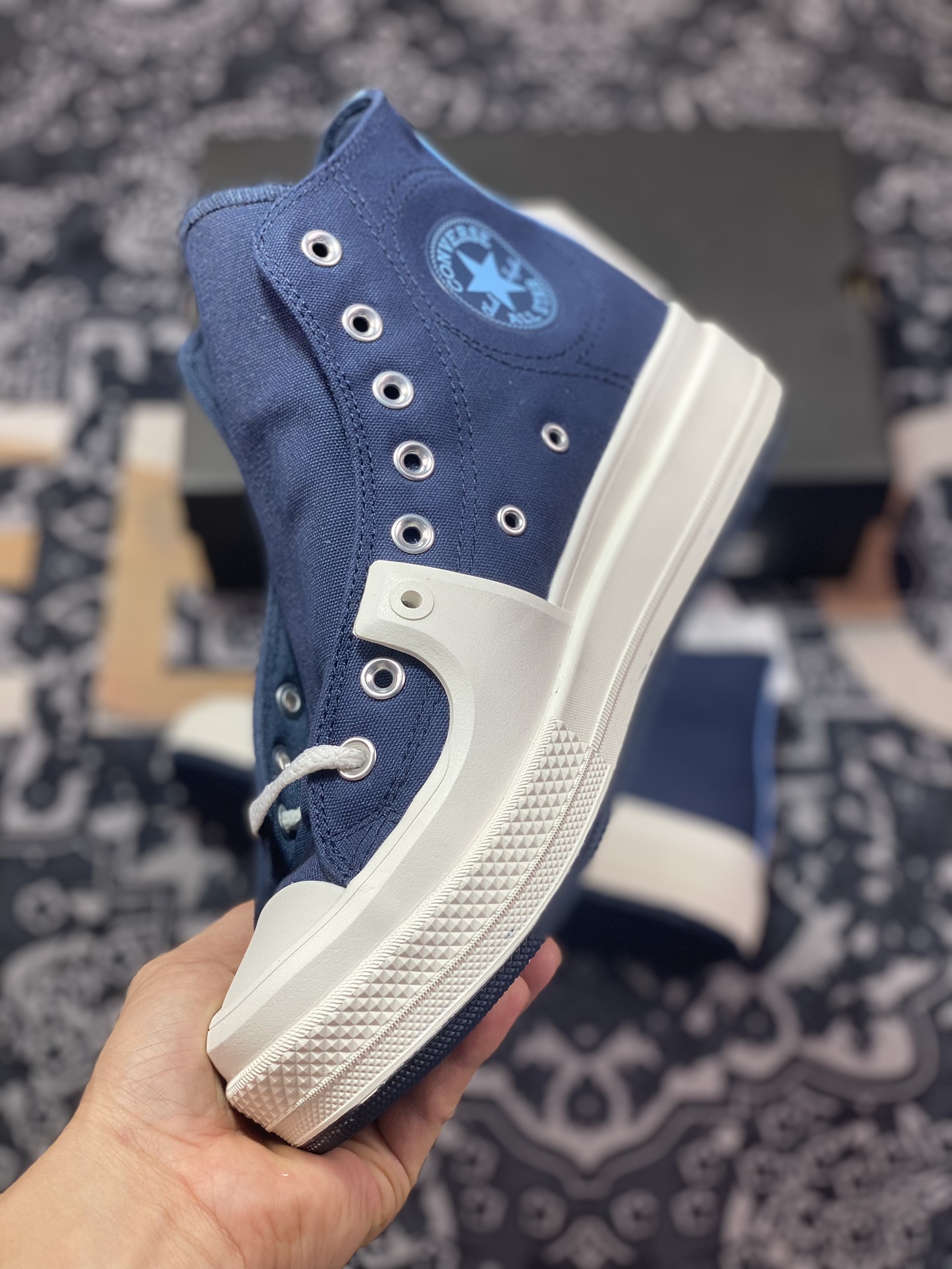 160  Converse All Star Construct 硬壳 匡威官方 防滑耐磨休闲运动鞋 A04521C