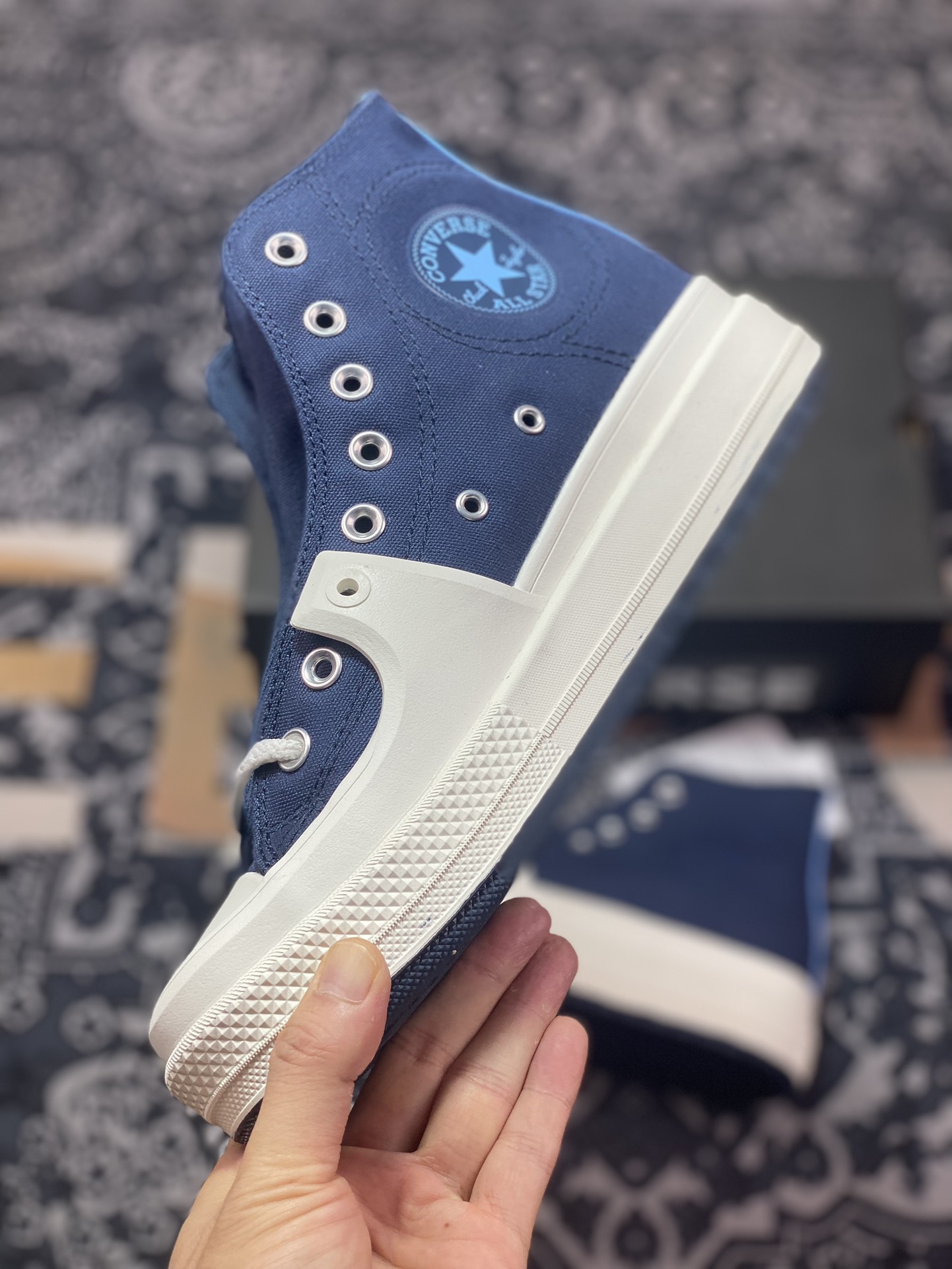 160  Converse All Star Construct 硬壳 匡威官方 防滑耐磨休闲运动鞋 A04521C