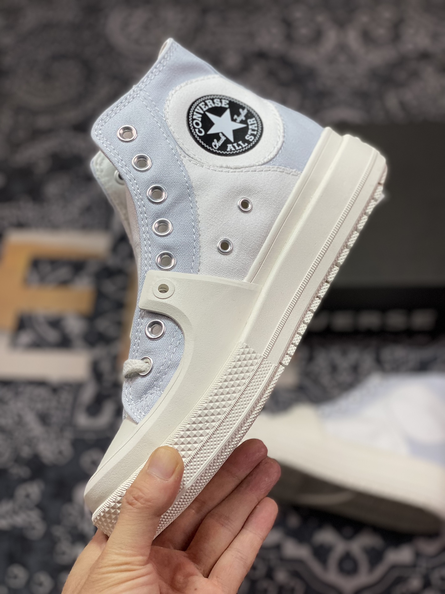 160  Converse All Star Construct 硬壳 匡威官方 防滑耐磨休闲运动鞋 A05042C