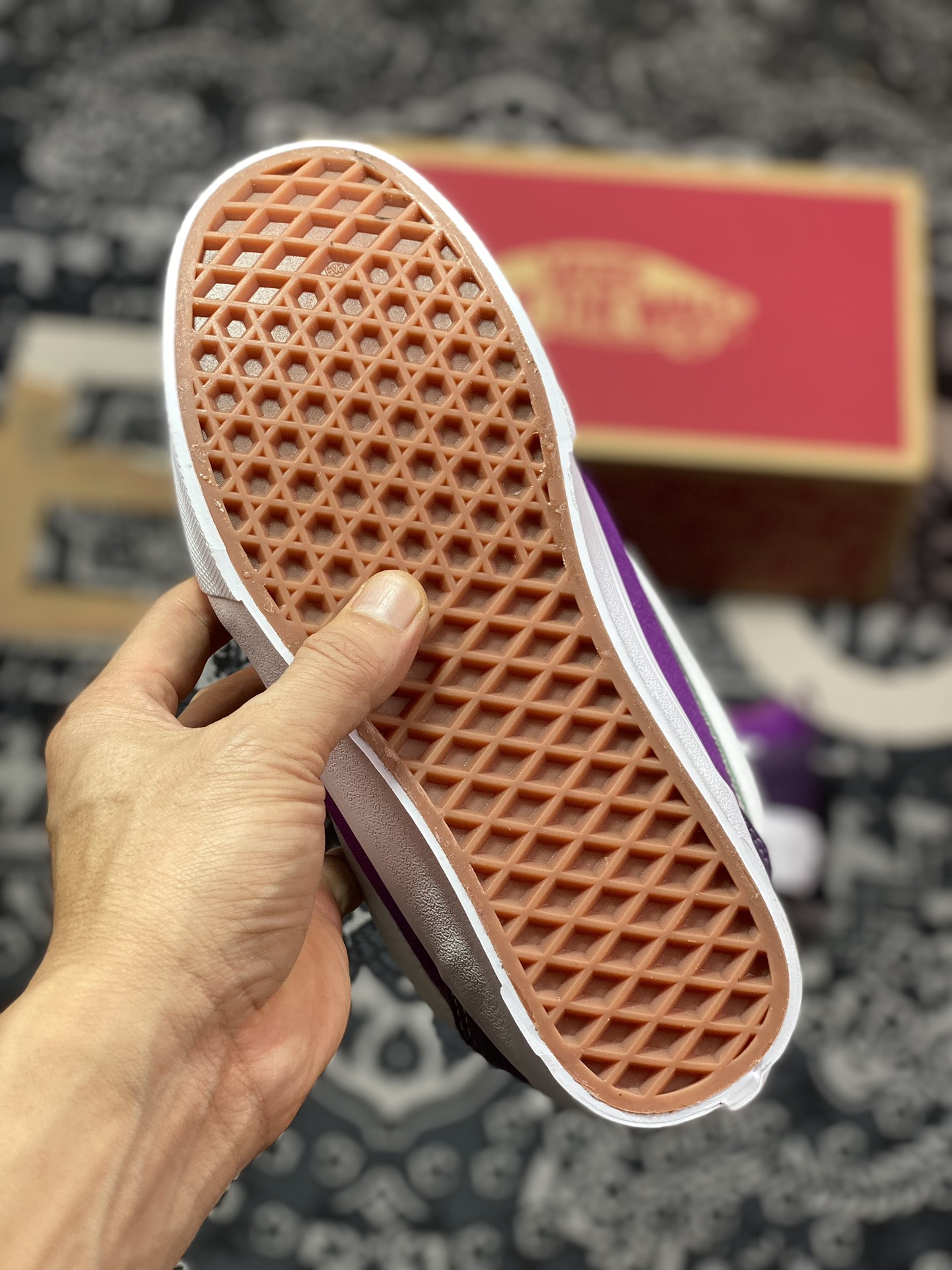 150  Vans Classics Knu Skool 范斯官方 帝王紫面包鞋