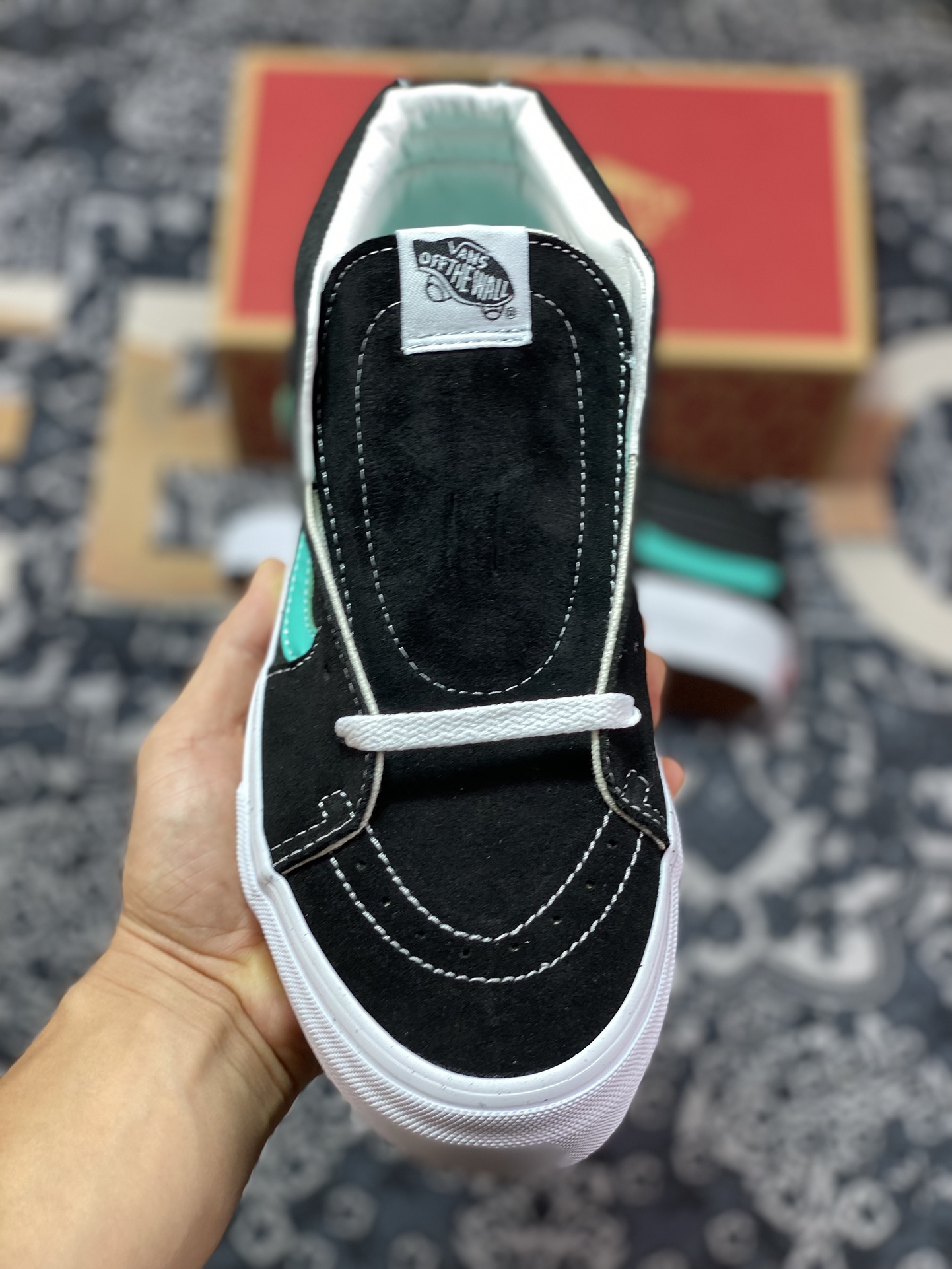 140  Vans SK8-Mid 糖果绿黑绿 范斯官方 VN0A3WM34FV