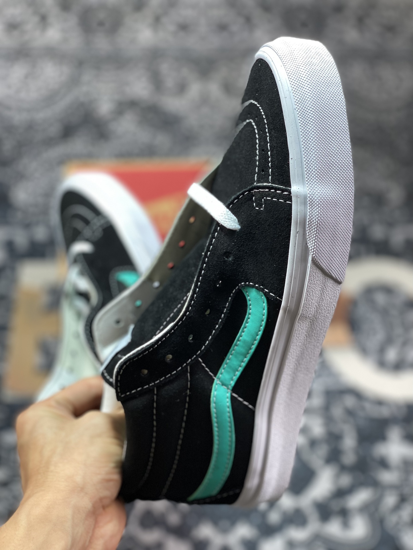 140  Vans SK8-Mid 糖果绿黑绿 范斯官方 VN0A3WM34FV