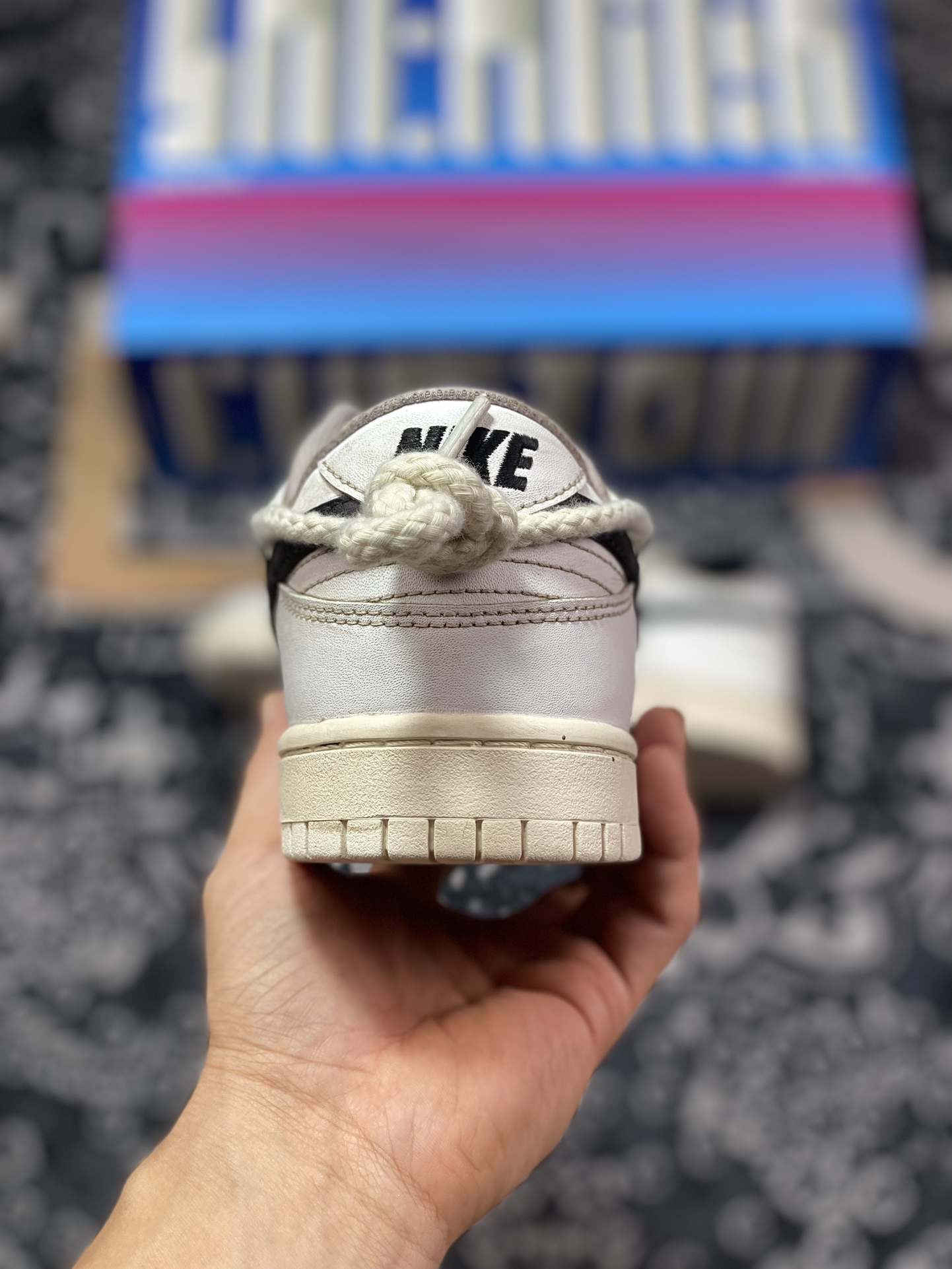 240 独家出货NK SB Dunk Low 解构抽绳绑带低帮滑板鞋 DJ6188-101