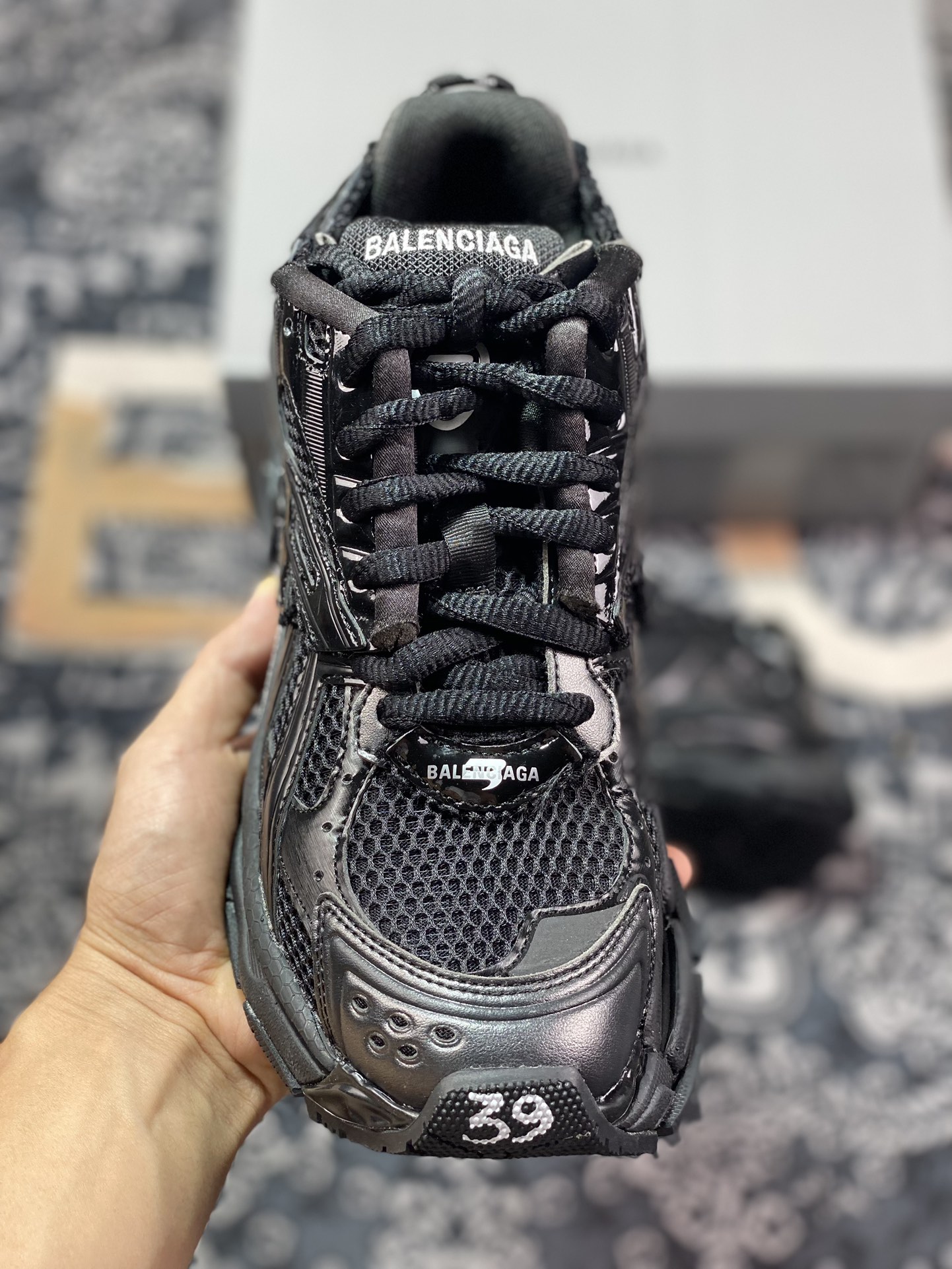 480 Balenciaga 巴黎世家 Runner 破坏风 手工做旧款复古老爹鞋