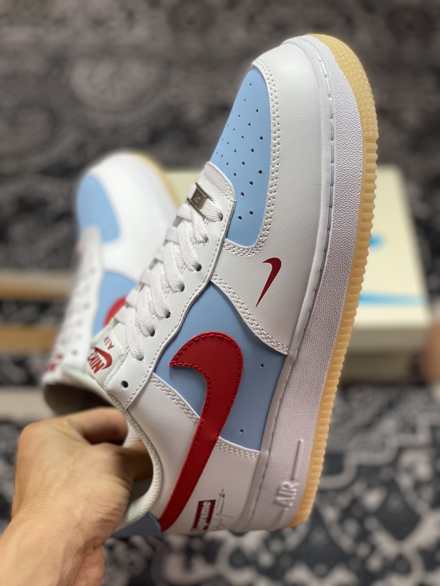 Sup x Air Force 1 Low 白蓝红 BS9055-826