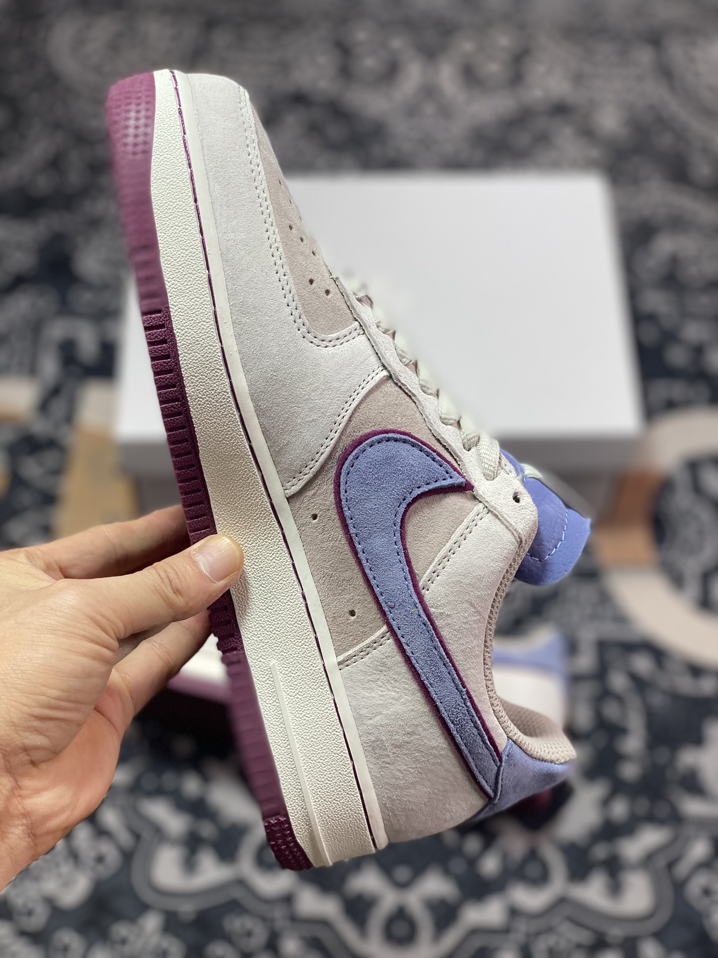 220 Nike Air Force 1 Low 07 大友克洋灰蓝空军一号低帮休闲板鞋 NT9988-618