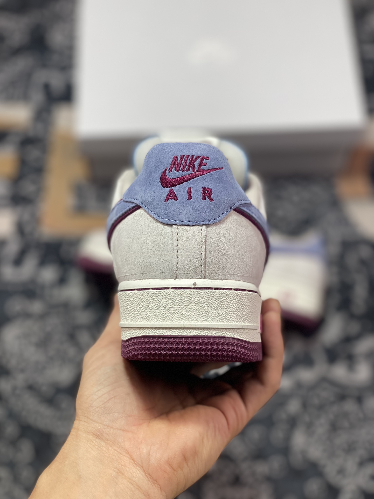 220 Nike Air Force 1 Low 07 大友克洋灰蓝空军一号低帮休闲板鞋 NT9988-618