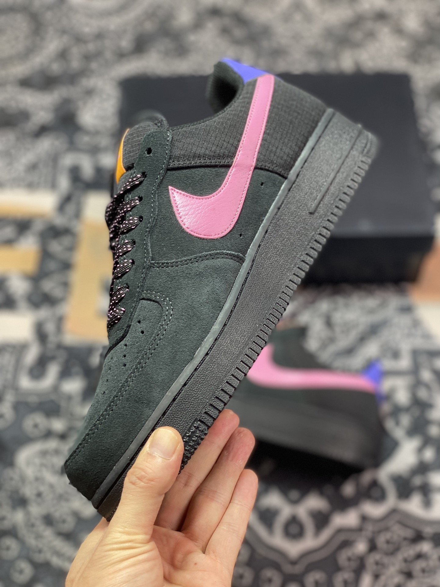 240 Air Force 1 '07 Low 黑粉 CD0887-001