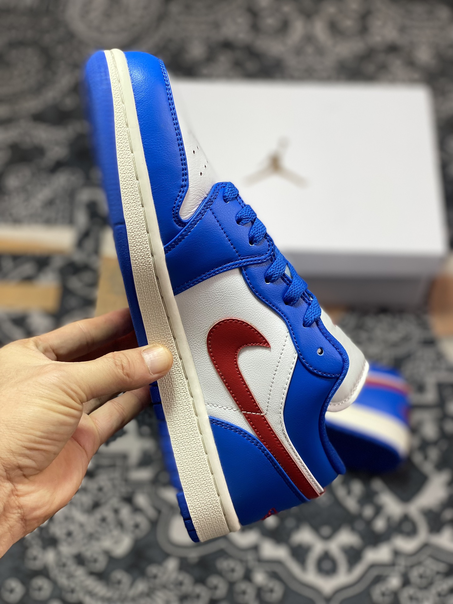 200 Air Jordan 1 Low 白蓝红 DC0774-416