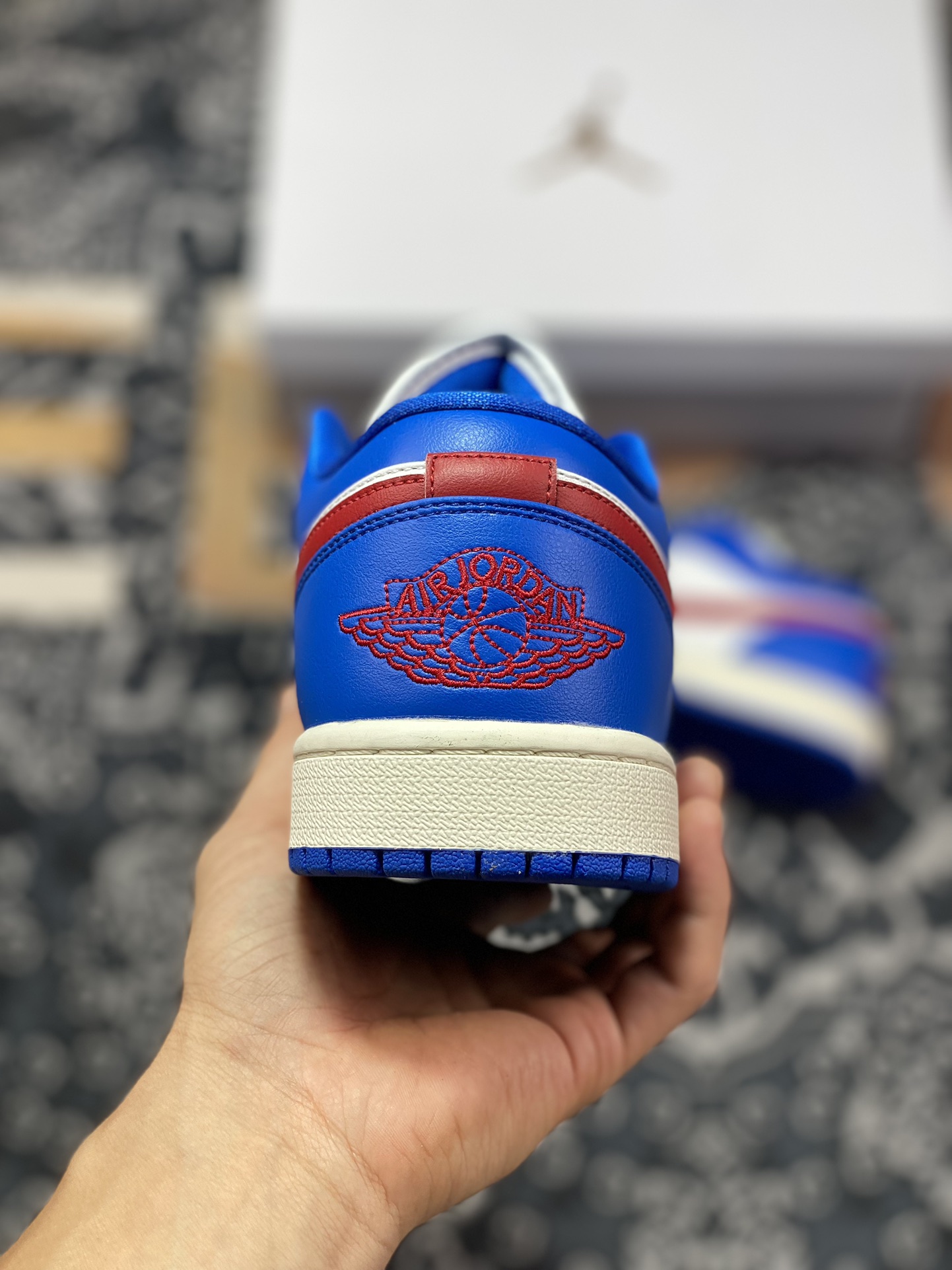 200 Air Jordan 1 Low 白蓝红 DC0774-416