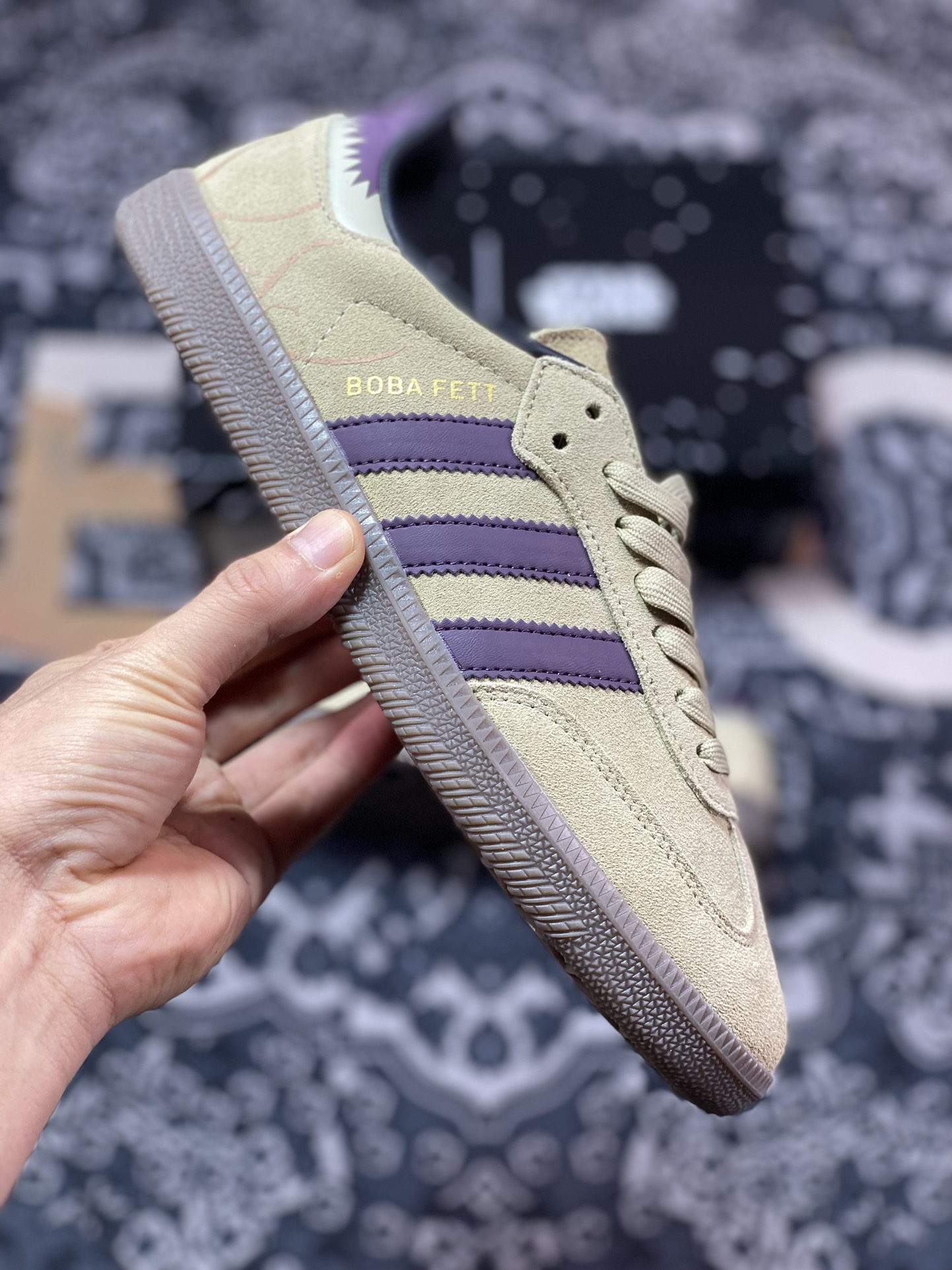 150 Star Wars x Adidas   Originals Samba Sarlacc Pit 星球大战联名桑巴训练鞋 GX6806