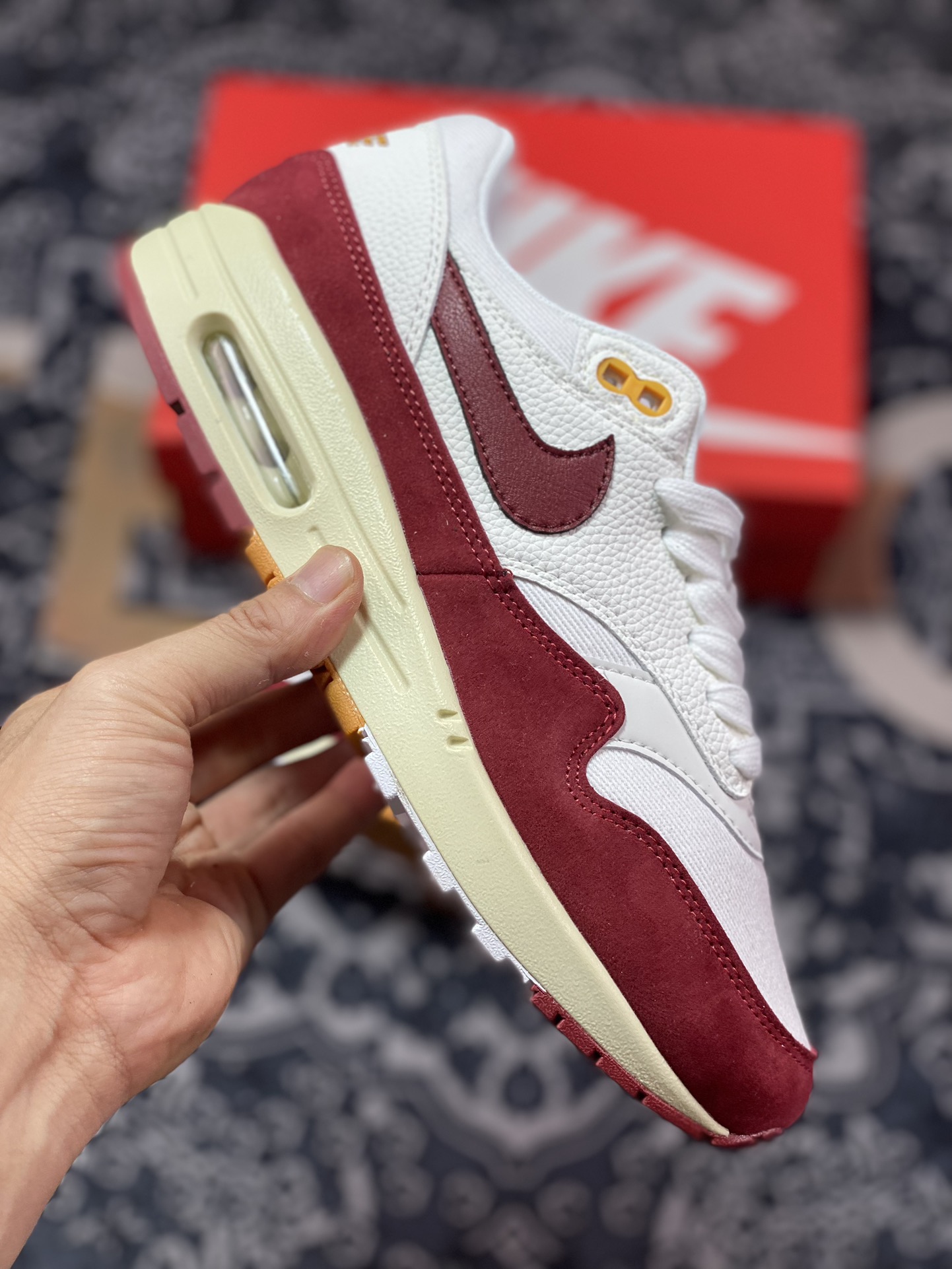 Nike Air Max 1 白红 FD2370-100