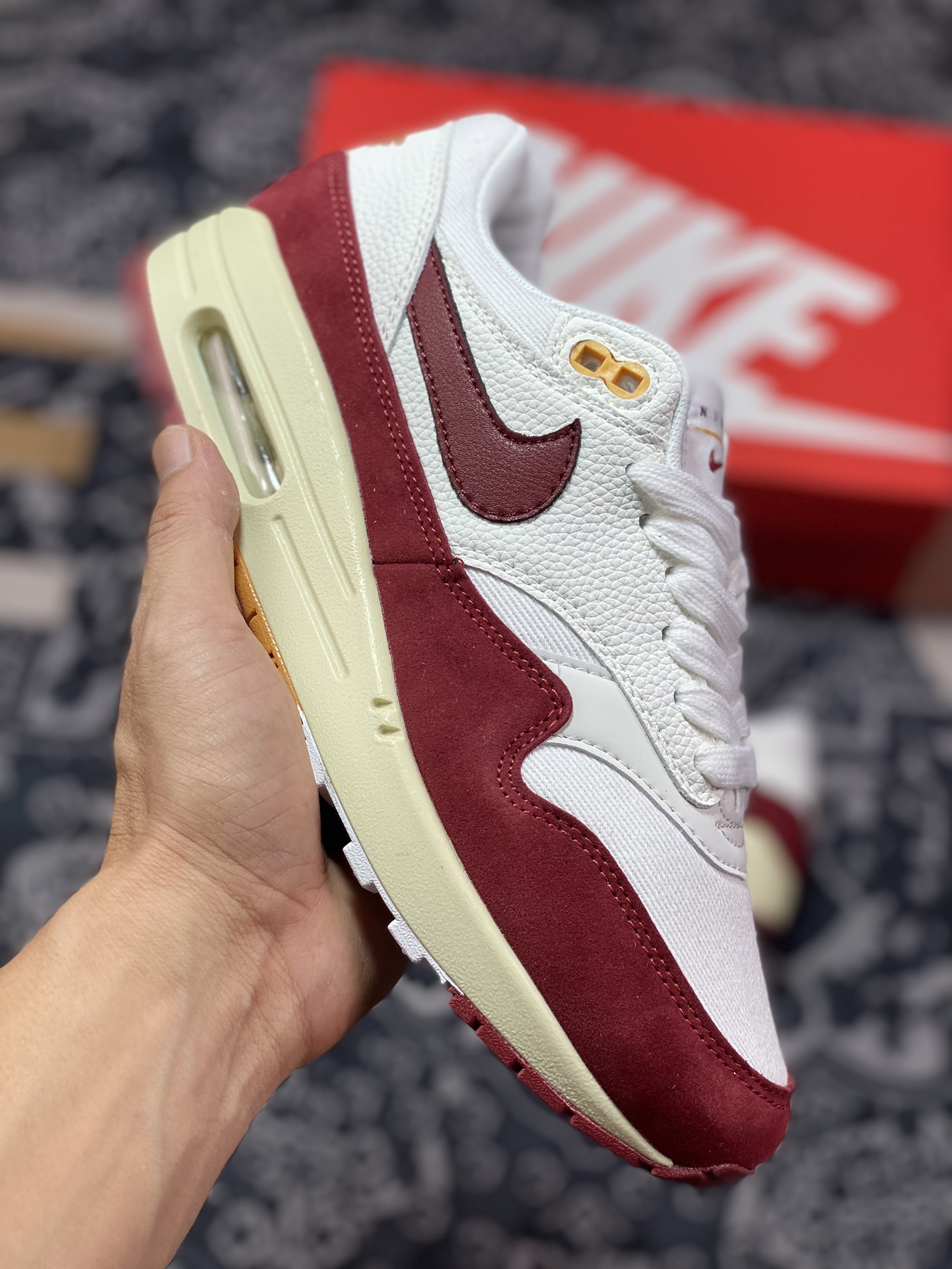 Nike Air Max 1 白红 FD2370-100