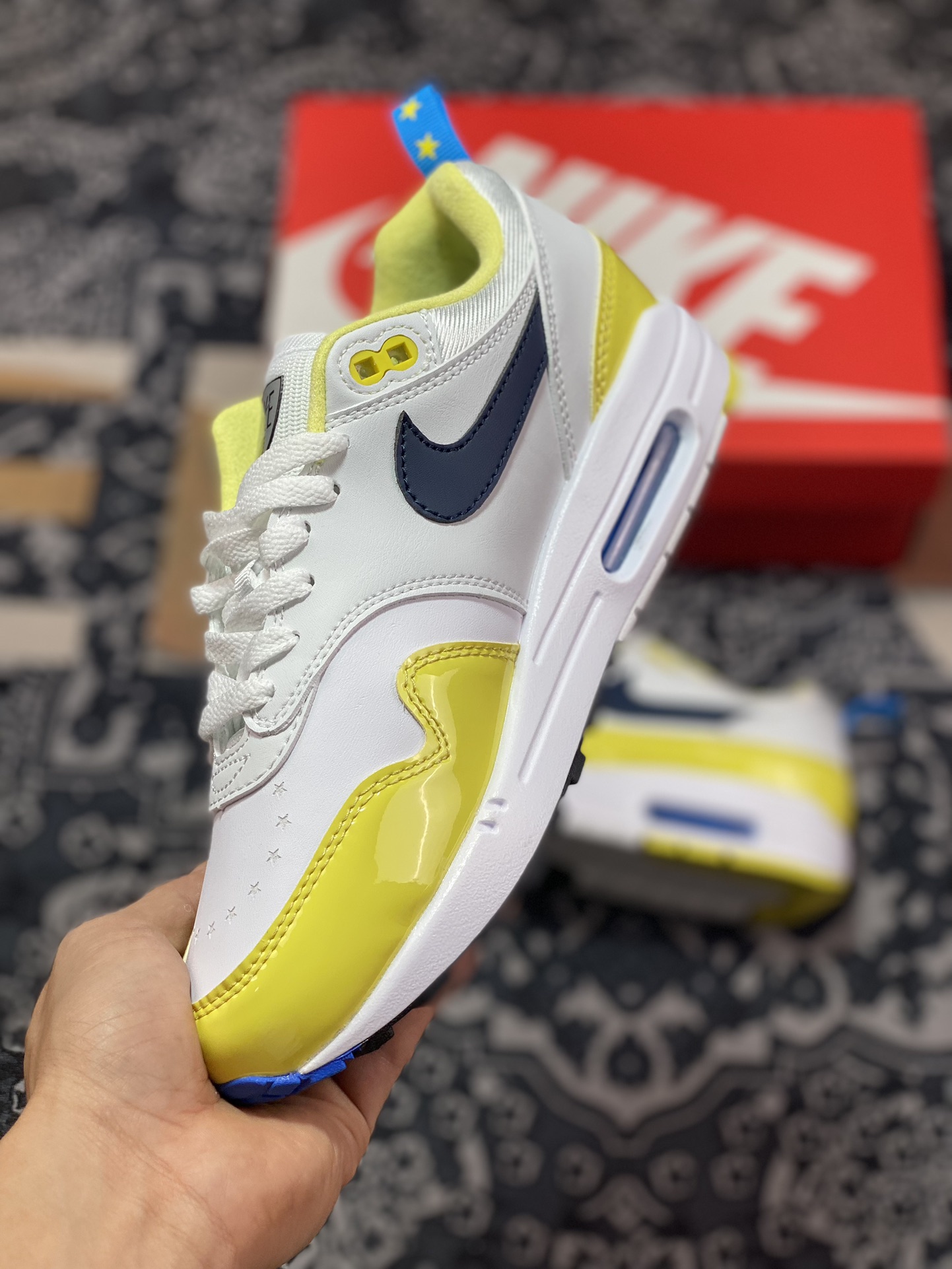 220 Nike  Air Max 1 白黄 FN8075-101