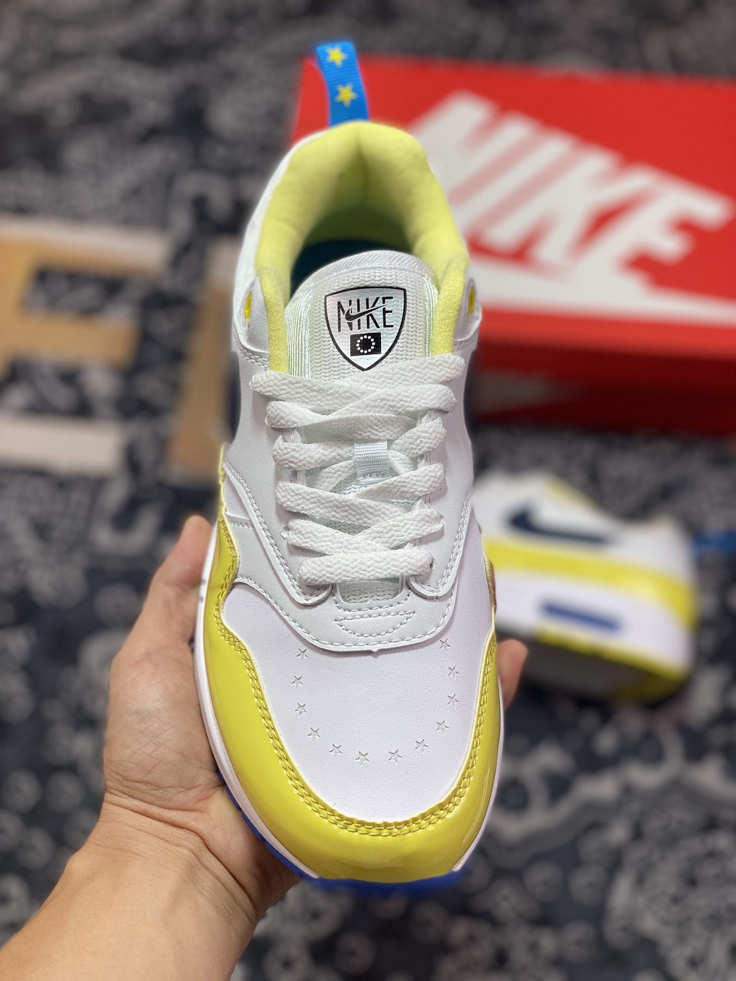 220 Nike  Air Max 1 白黄 FN8075-101