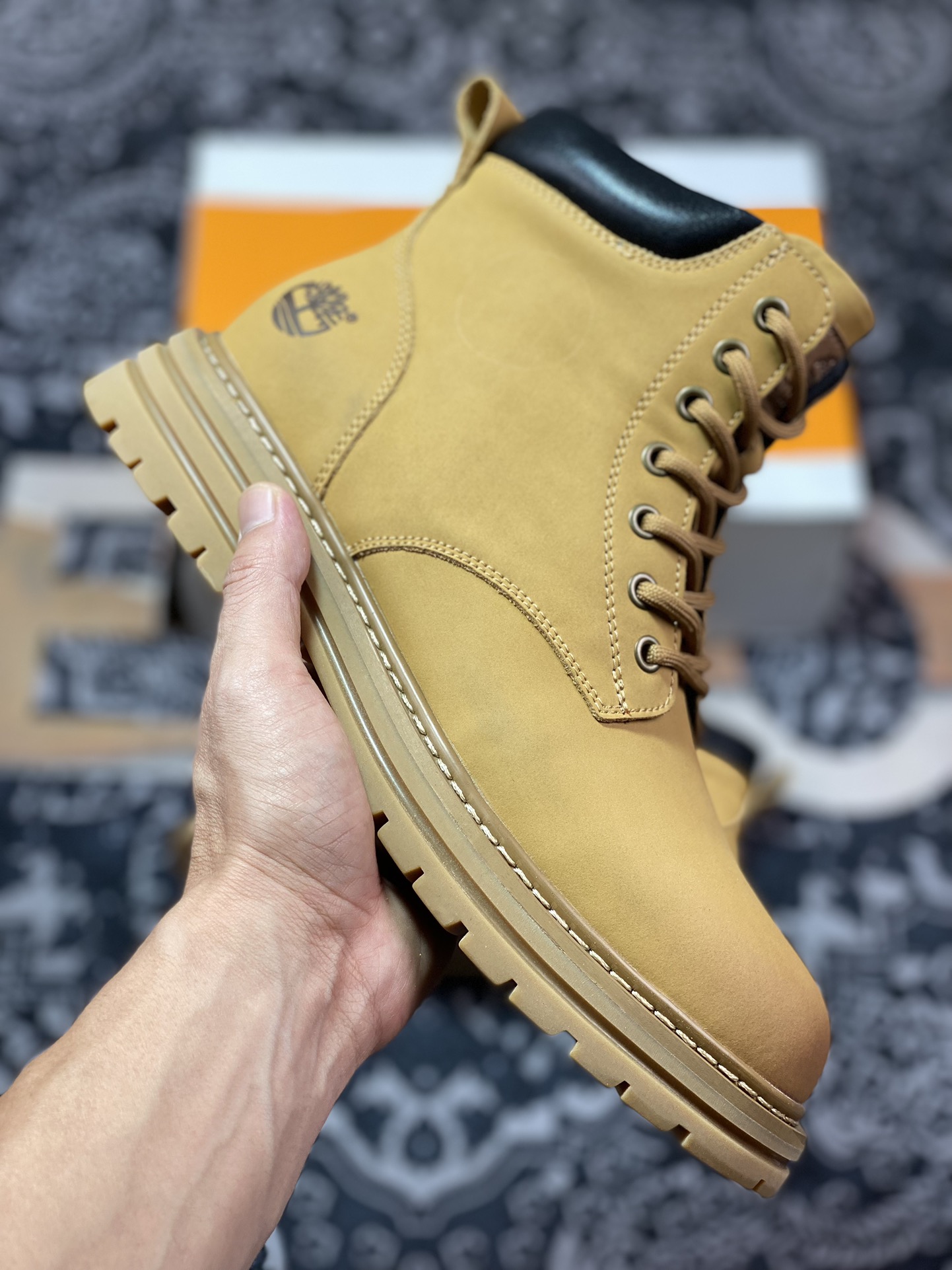 320 新货#Timberland添柏岚/天伯伦户外高帮休闲大黄靴系列