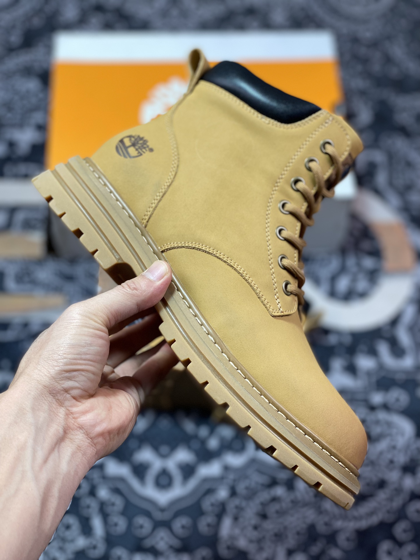 320 新货#Timberland添柏岚/天伯伦户外高帮休闲大黄靴系列