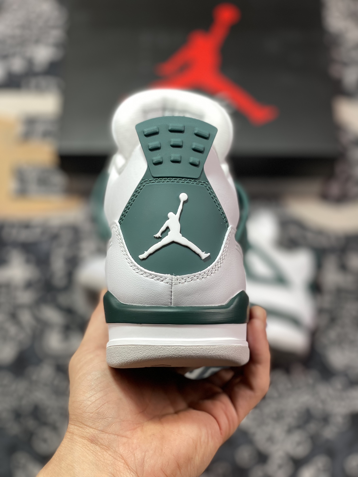 400 优选 Air Jordan AJ4 Retro 白绿 FQ8138-103