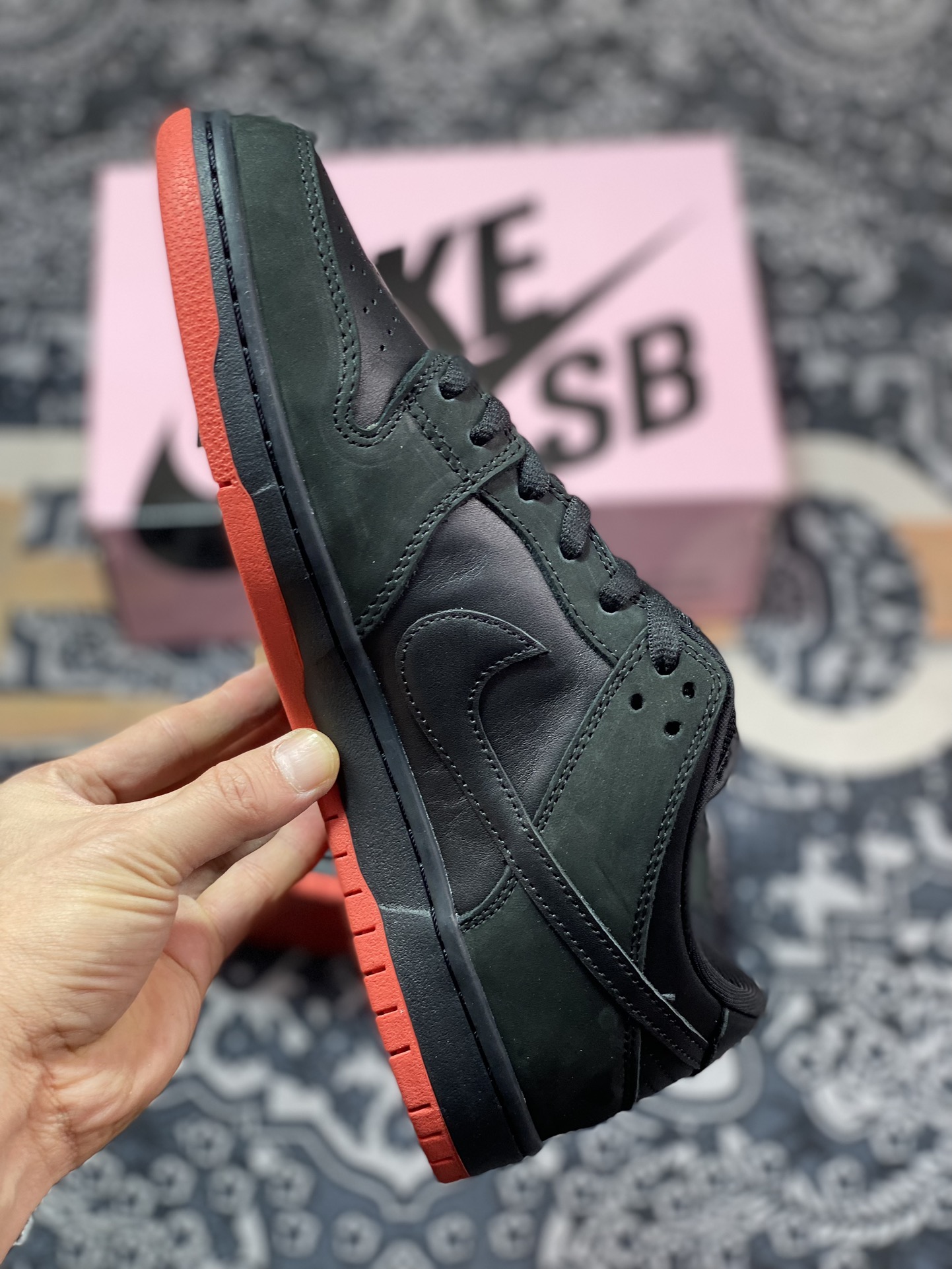 380 优选 Nike  Dunk SB Low Black Pigeon 黑鸽子 883232-008