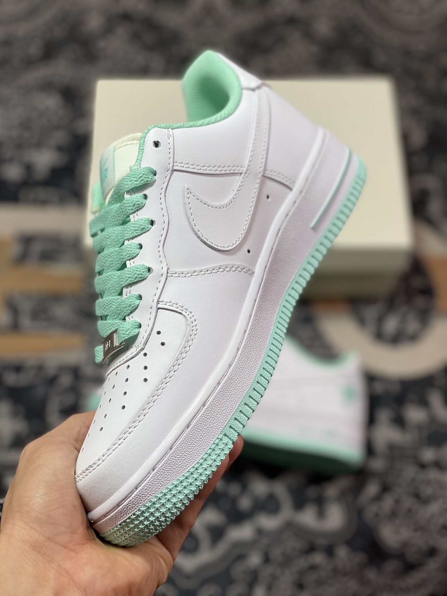 240 Nike Air Force 1 Low 07 x Travis Scott TS联名白抹茶绿 PF9055-774