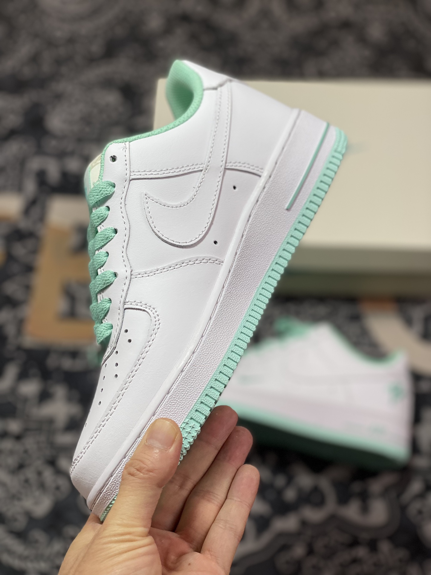 240 Nike Air Force 1 Low 07 x Travis Scott TS联名白抹茶绿 PF9055-774