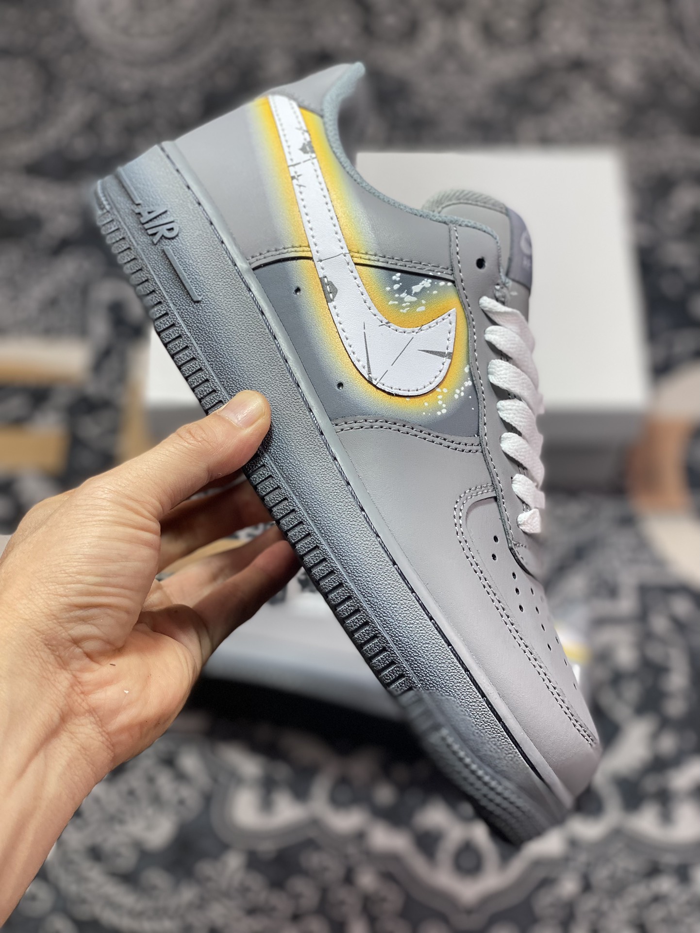 260 Nike  Air Force 1'07 Low 二次元主题 达芬奇配色 空军一号低帮休闲板鞋