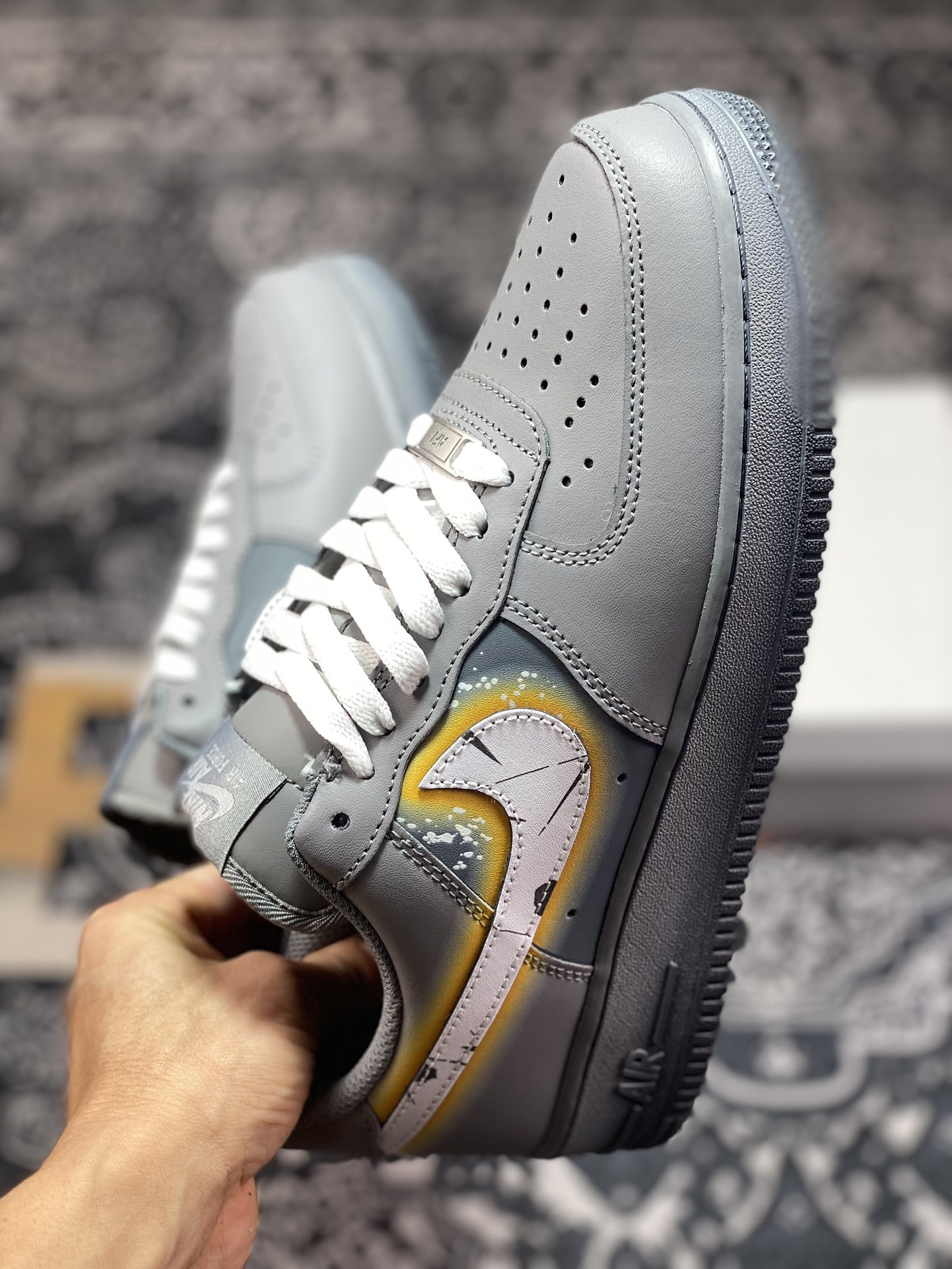 260 Nike  Air Force 1'07 Low 二次元主题 达芬奇配色 空军一号低帮休闲板鞋