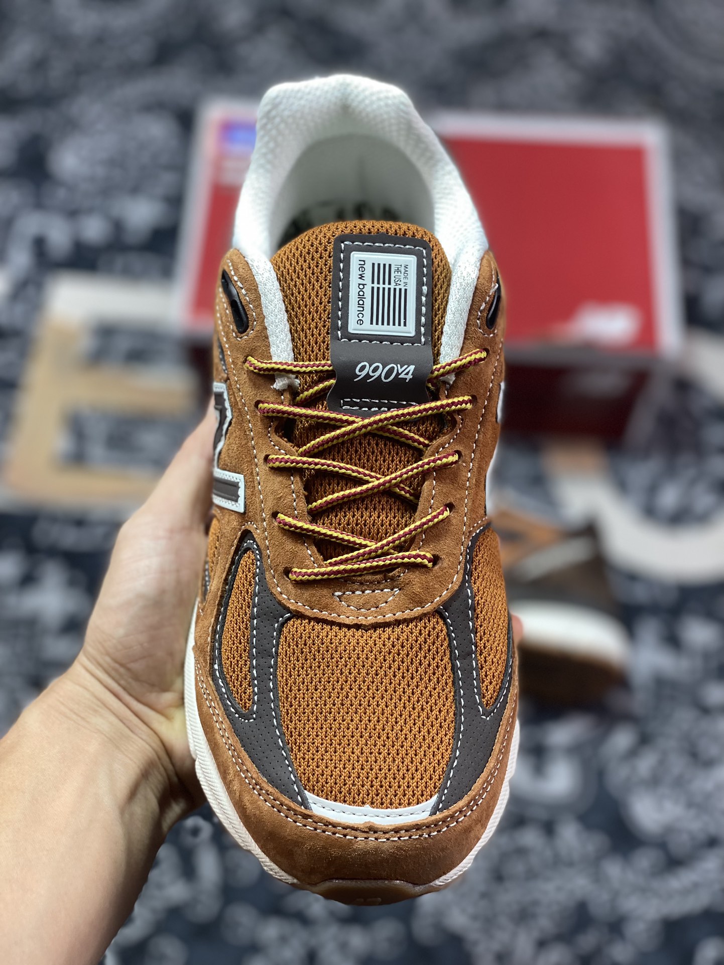 240 New Balance in USA M990V4"L.L.Bean"系列美产血统经典跑步鞋“深棕摩卡”W990LL4