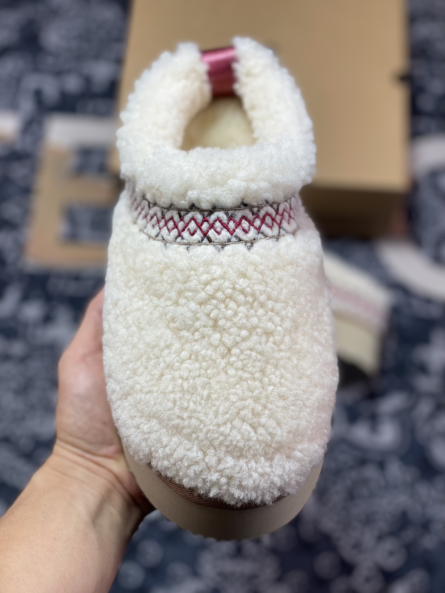 280 UGG W Leisure Tazz Slipper Chestnut 塔茨系列加厚款穆勒风包头舒适露跟半拖鞋