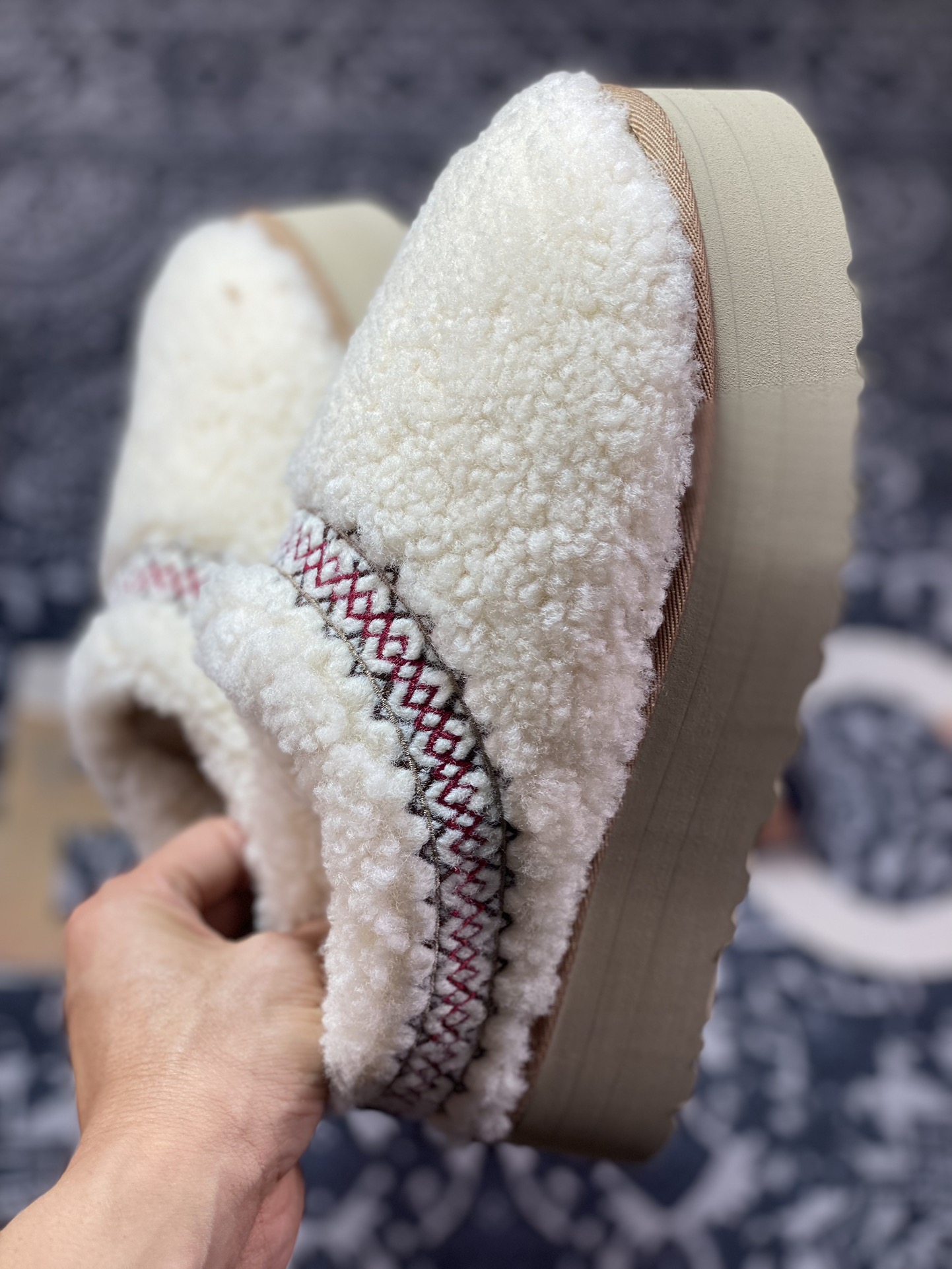 280 UGG W Leisure Tazz Slipper Chestnut 塔茨系列加厚款穆勒风包头舒适露跟半拖鞋