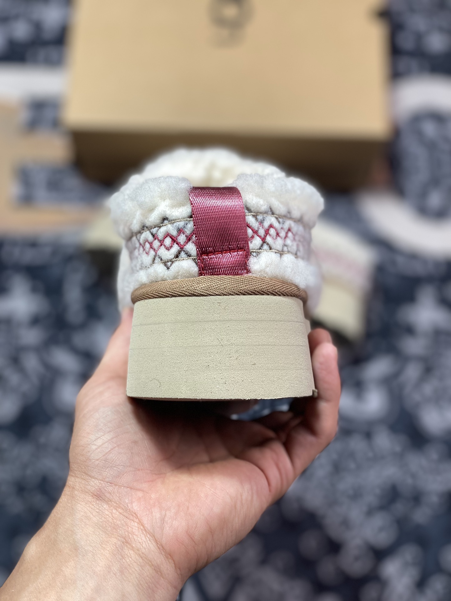 280 UGG W Leisure Tazz Slipper Chestnut 塔茨系列加厚款穆勒风包头舒适露跟半拖鞋