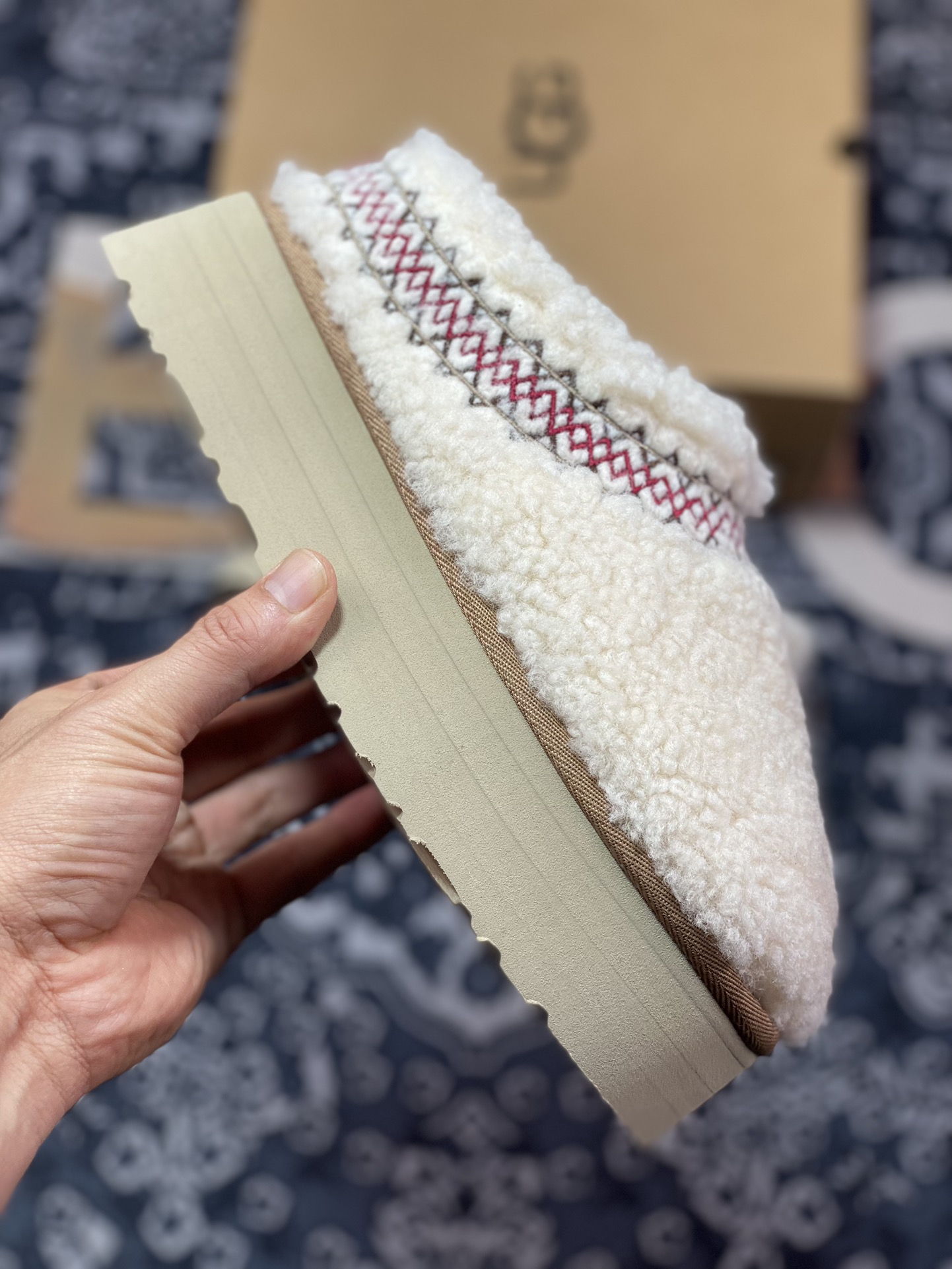 280 UGG W Leisure Tazz Slipper Chestnut 塔茨系列加厚款穆勒风包头舒适露跟半拖鞋