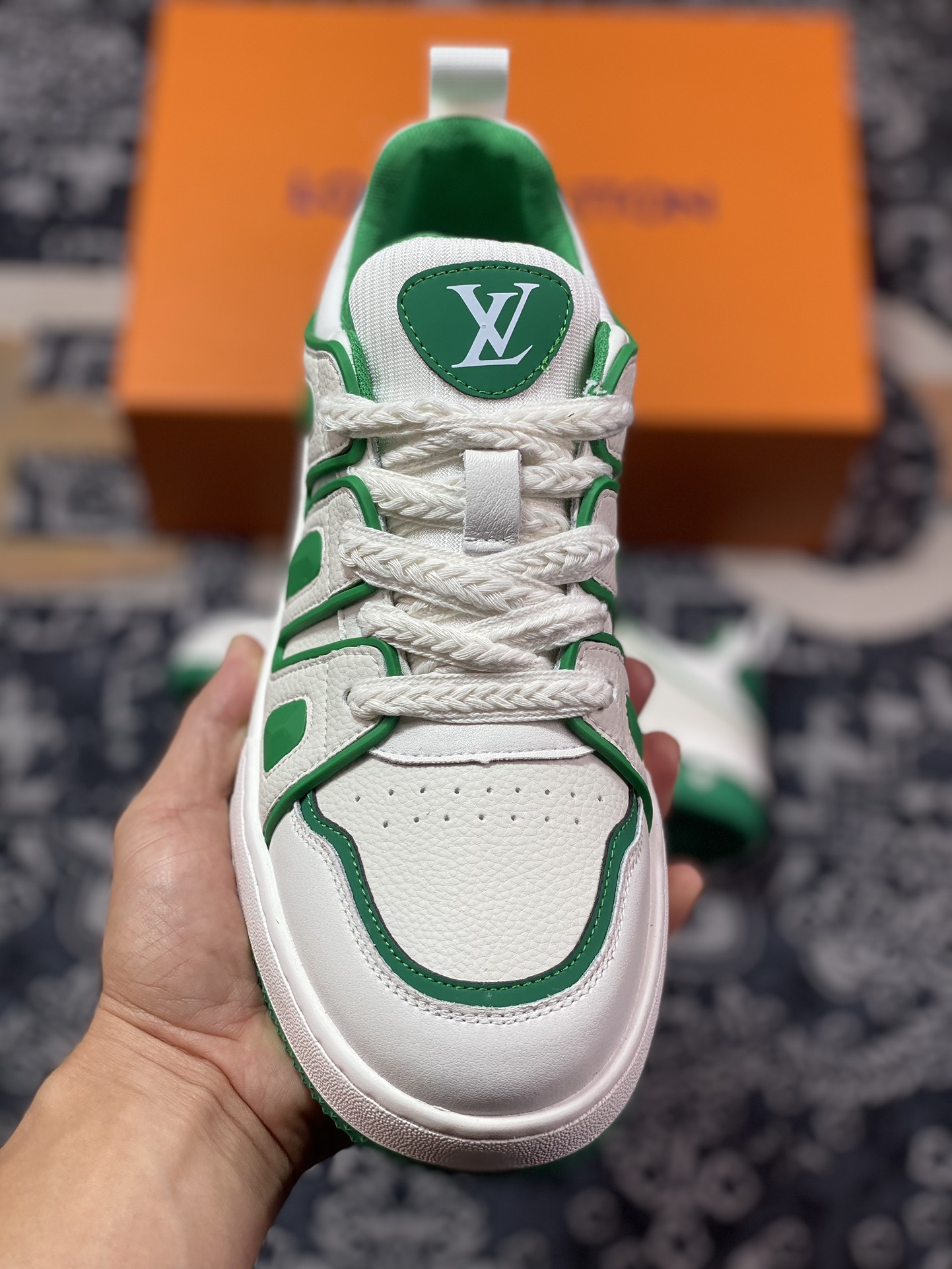 New LVLouis vuitton Trainer Sneaker Low casual sports culture all-match basketball sneakers