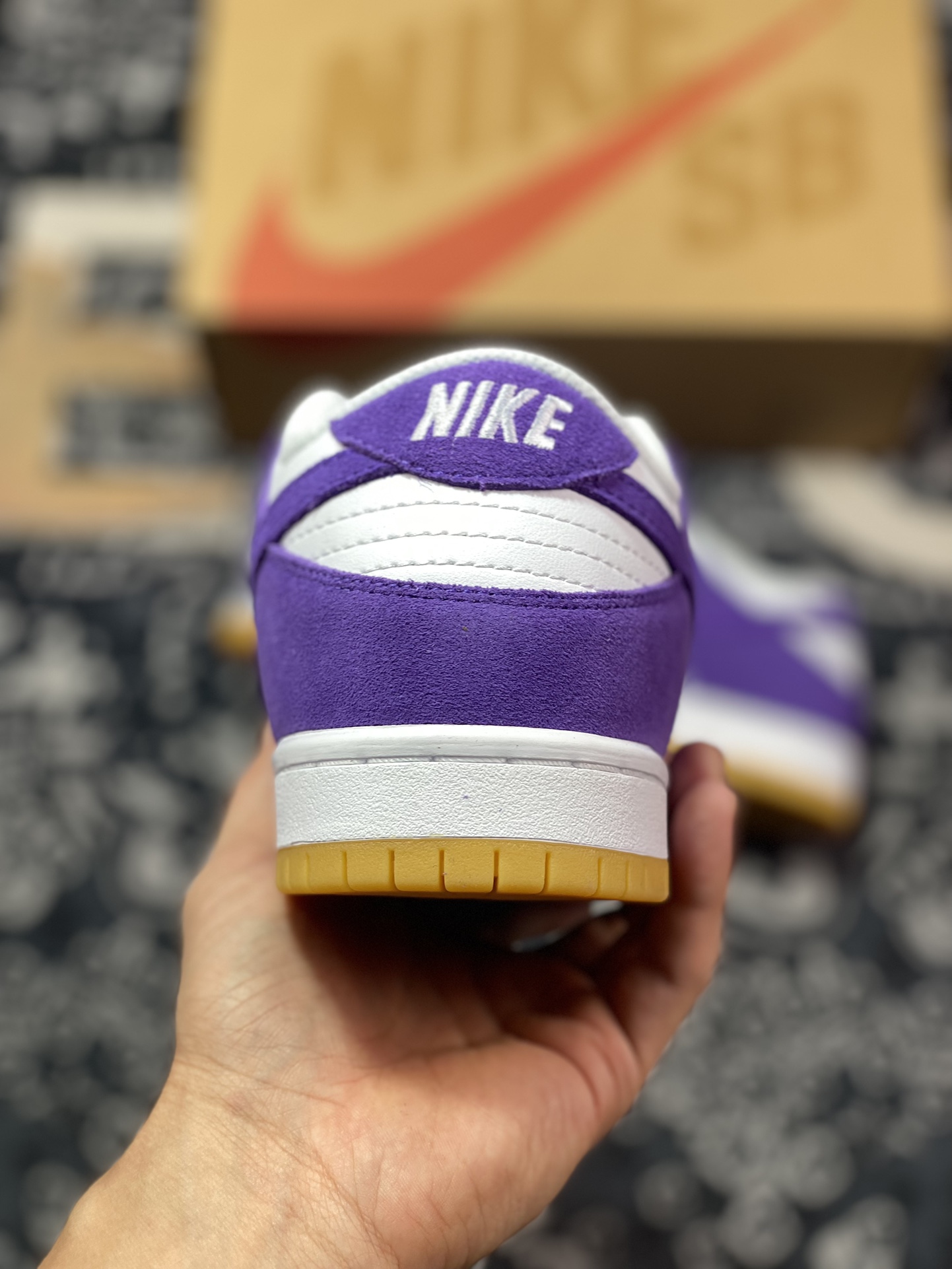 220  Nike  SB Dunk ”Purple Suede” 恶人紫配色 SB低帮休闲板鞋 DV5464-500