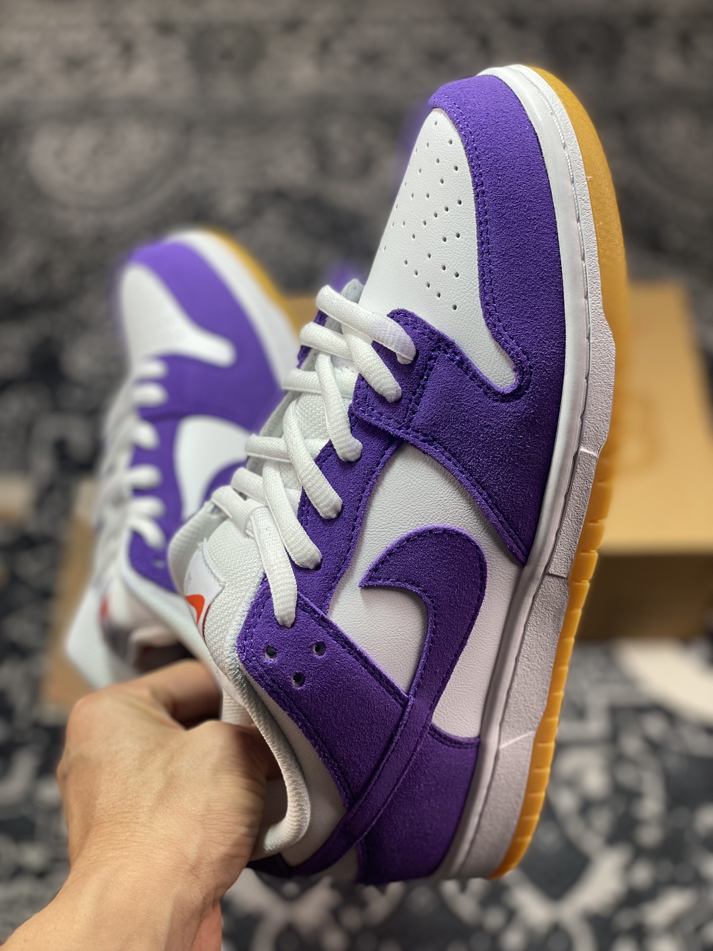 220  Nike  SB Dunk ”Purple Suede” 恶人紫配色 SB低帮休闲板鞋 DV5464-500