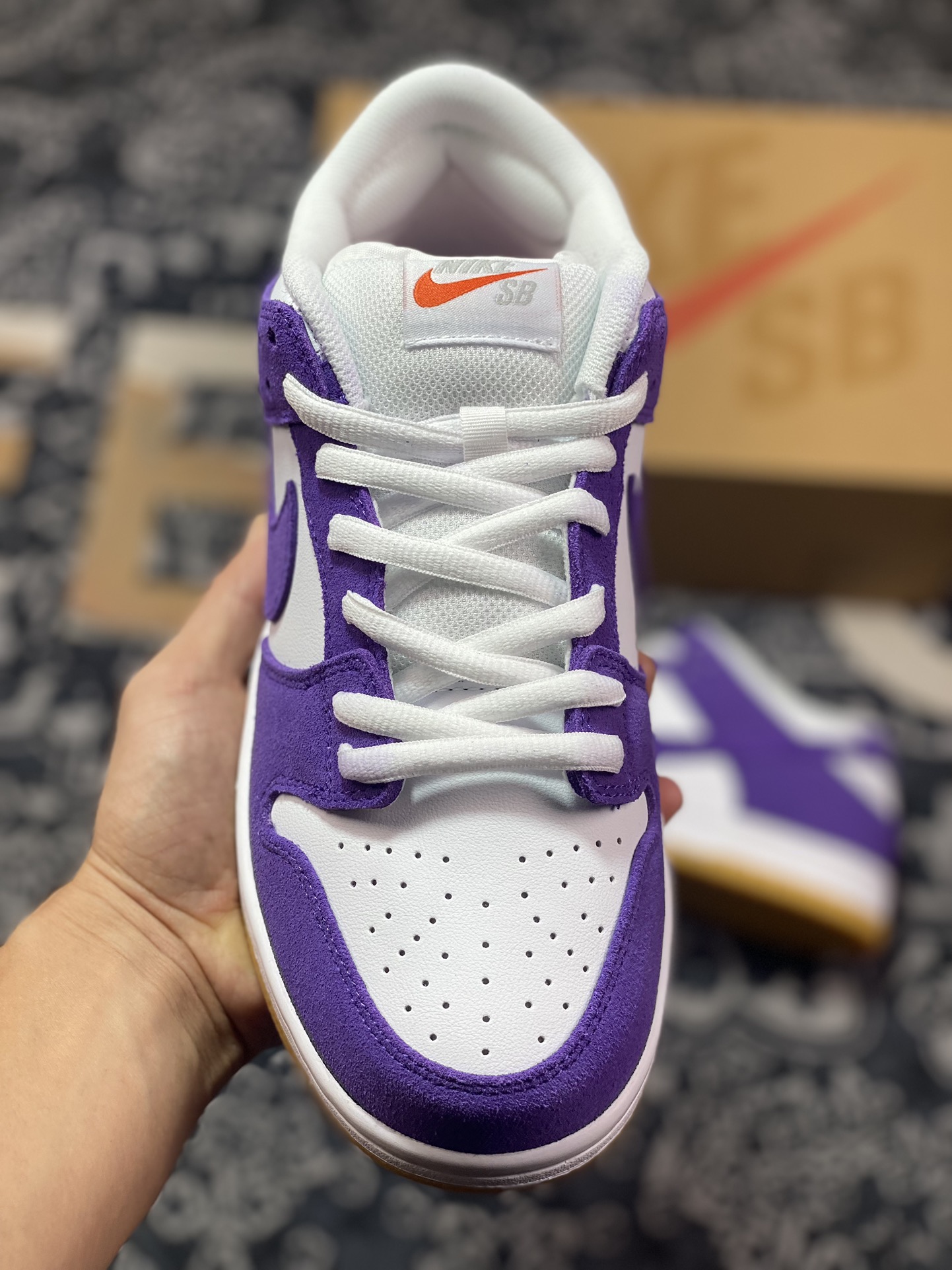 220  Nike  SB Dunk ”Purple Suede” 恶人紫配色 SB低帮休闲板鞋 DV5464-500