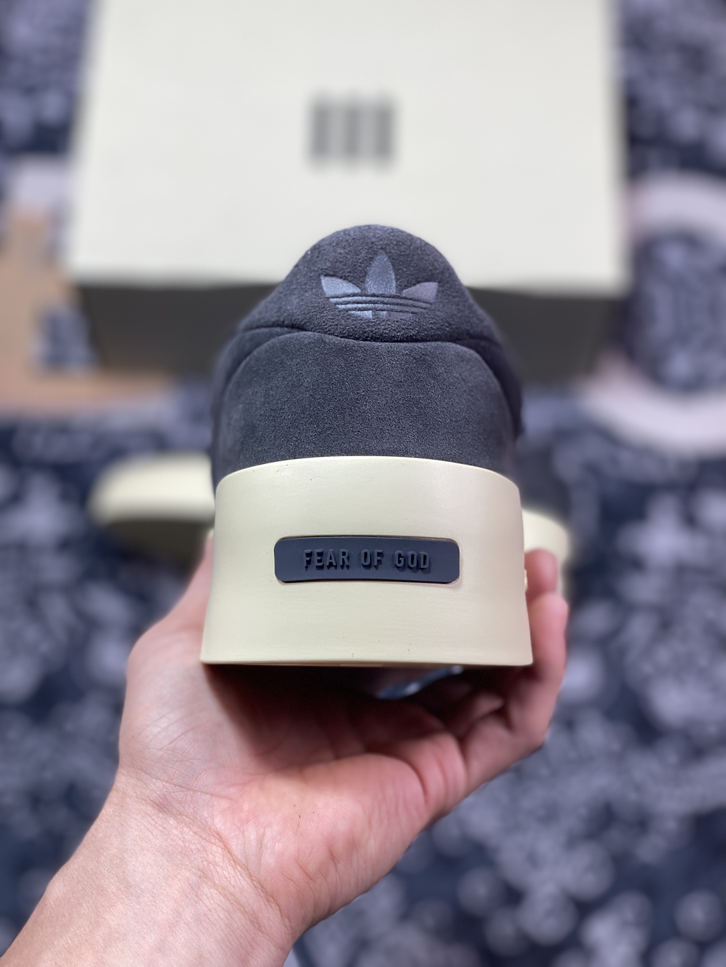 300 Fear Of God x adidas Athletics Forum 86 Low”Black”罗马改良板鞋“翻毛黑米白”IG6633