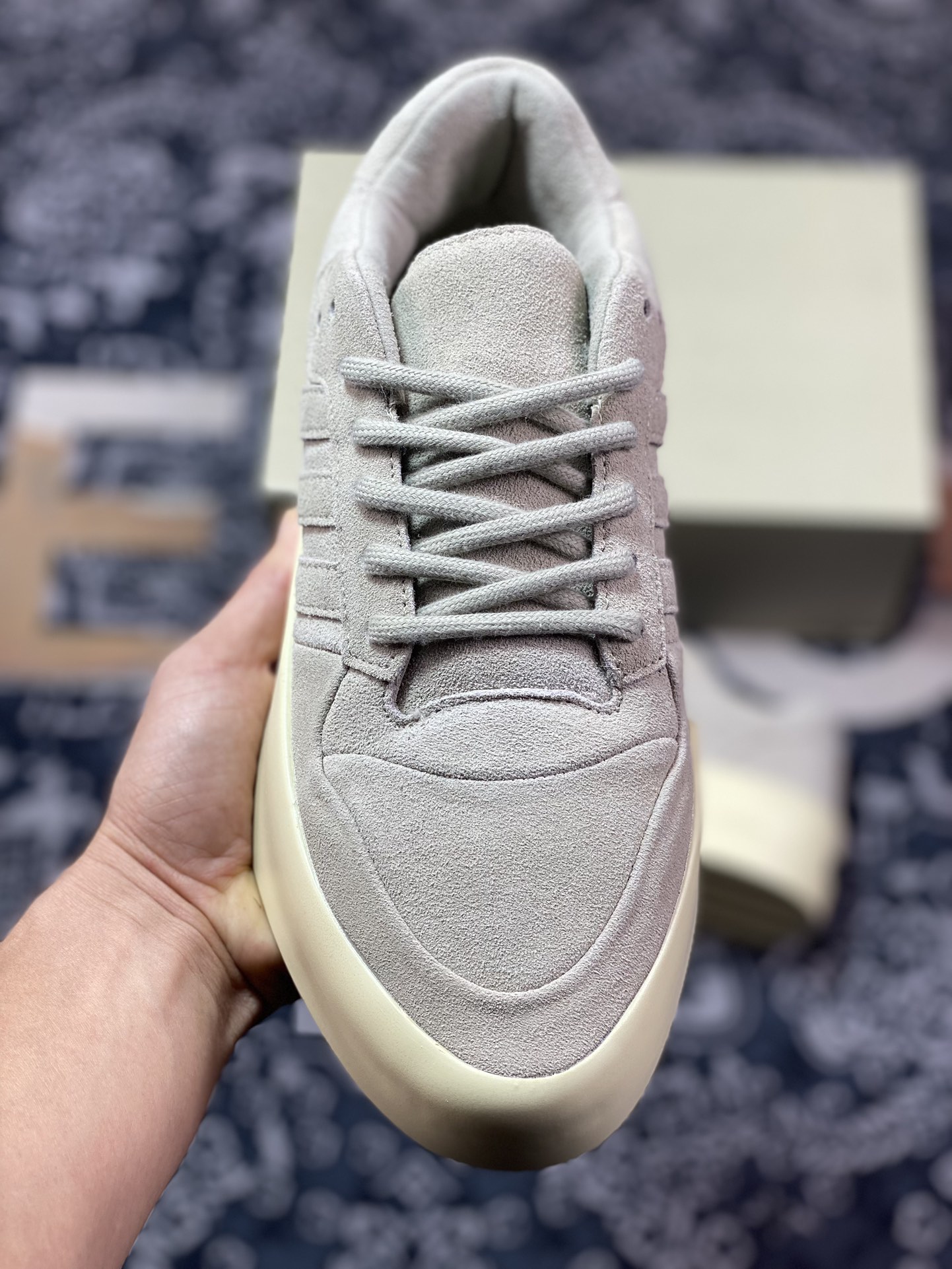 300 Fear Of God x adidas Athletics Forum 86 Low”Pink”板鞋“翻毛藕粉米黄底”IF6682