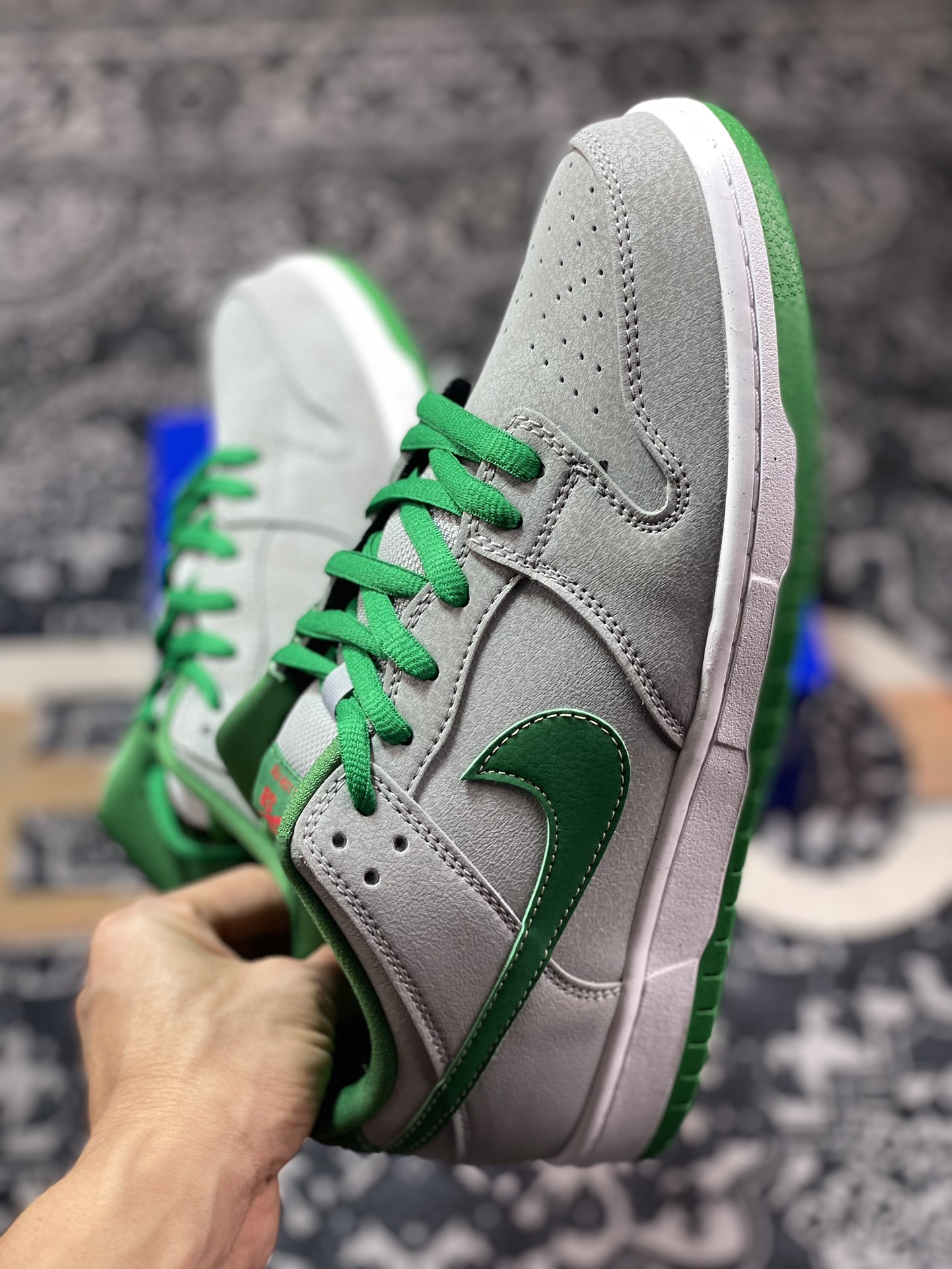 220  性价比触顶 同价区间无对手NK SB Dunk Low Medusa 灰绿配色 低帮休闲运动板鞋  313170-030