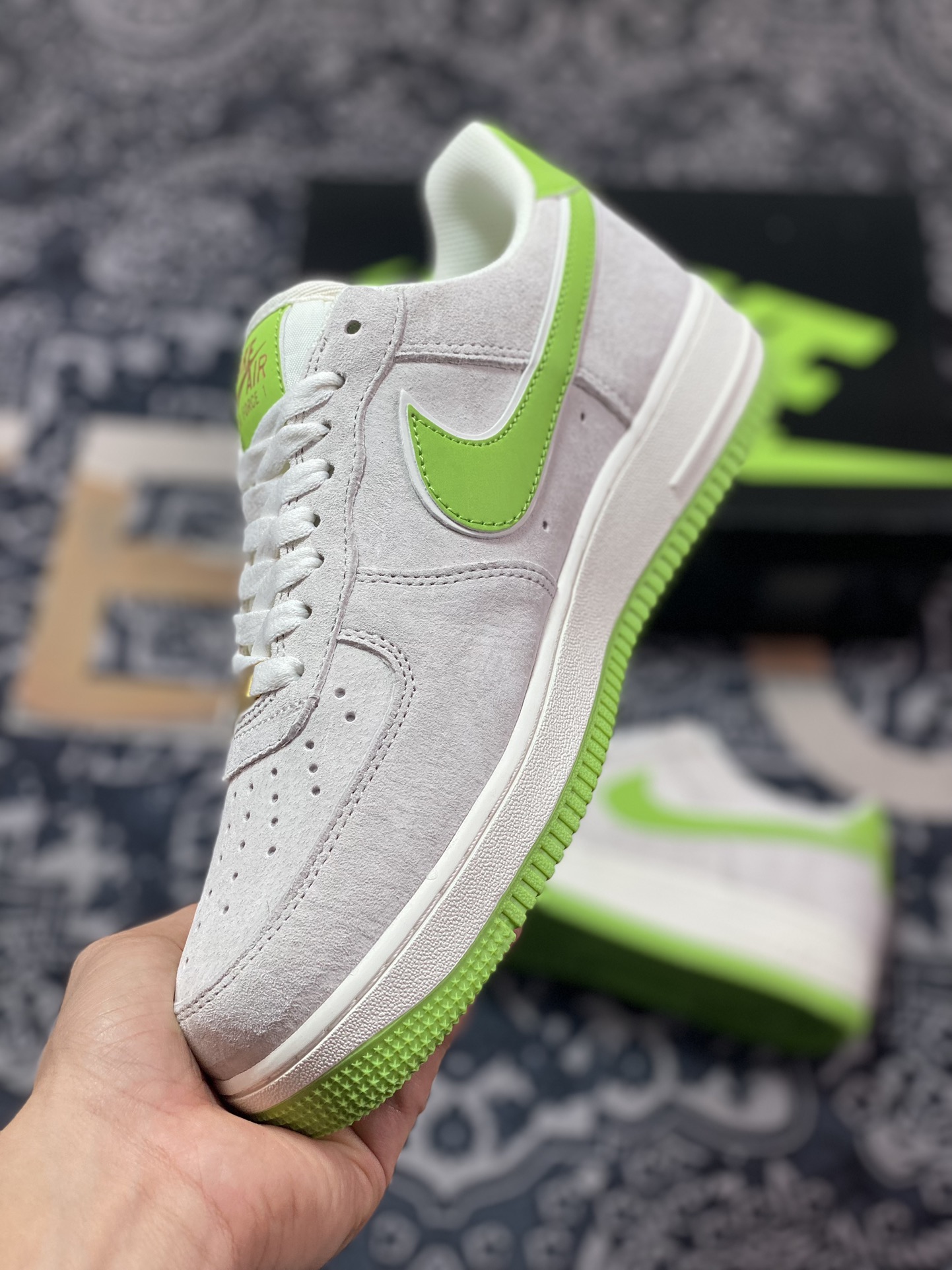 260 Air Force 1 '07 Low 灰绿麂皮 KK5626-320