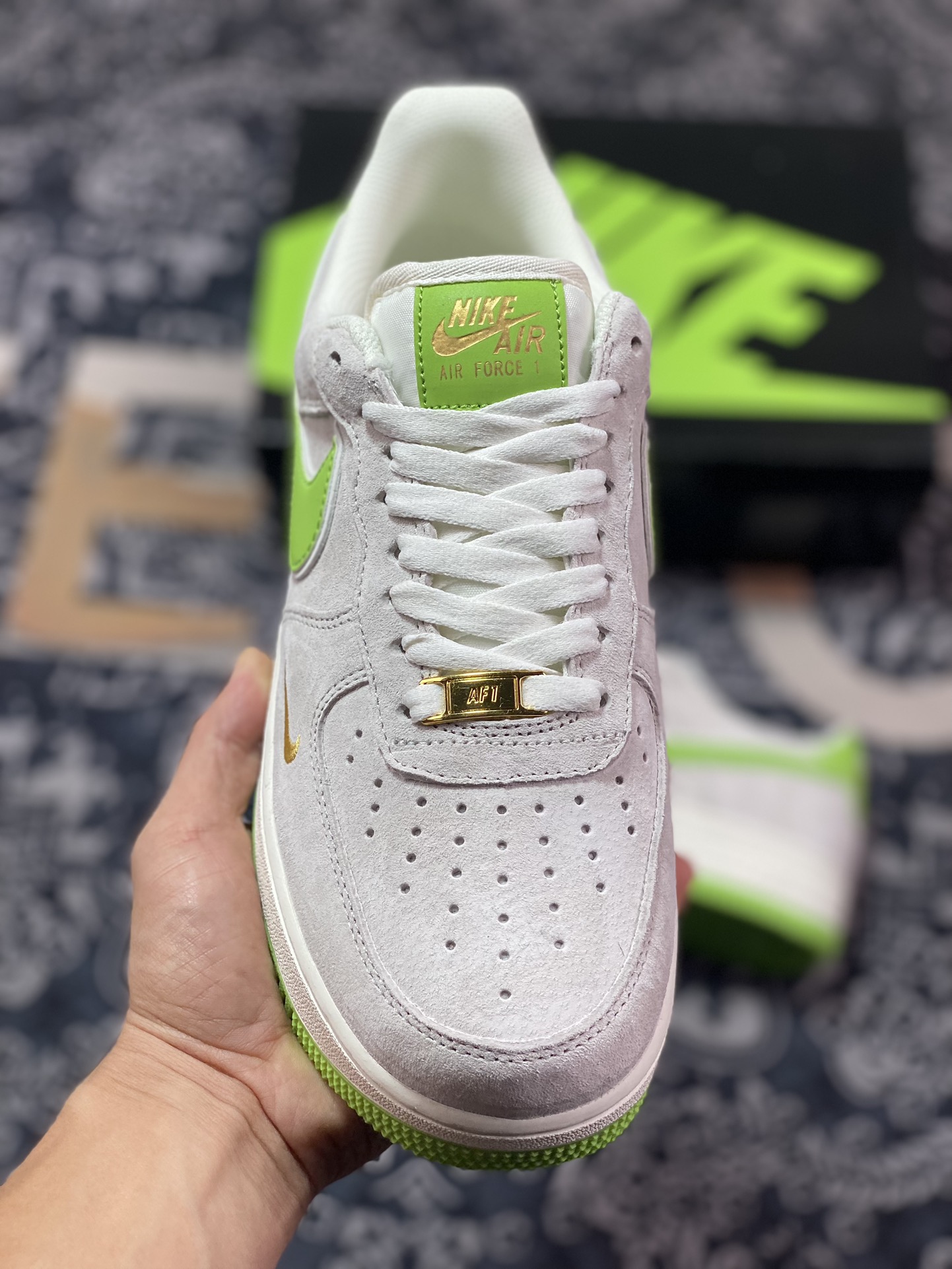 260 Air Force 1 '07 Low 灰绿麂皮 KK5626-320