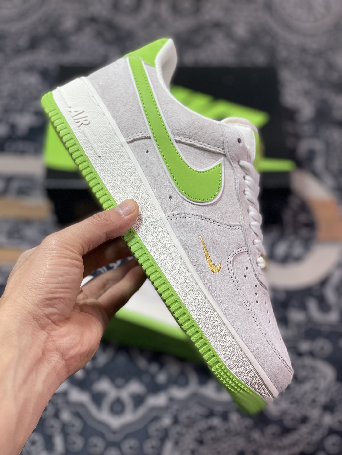 260 Air Force 1 '07 Low 灰绿麂皮 KK5626-320