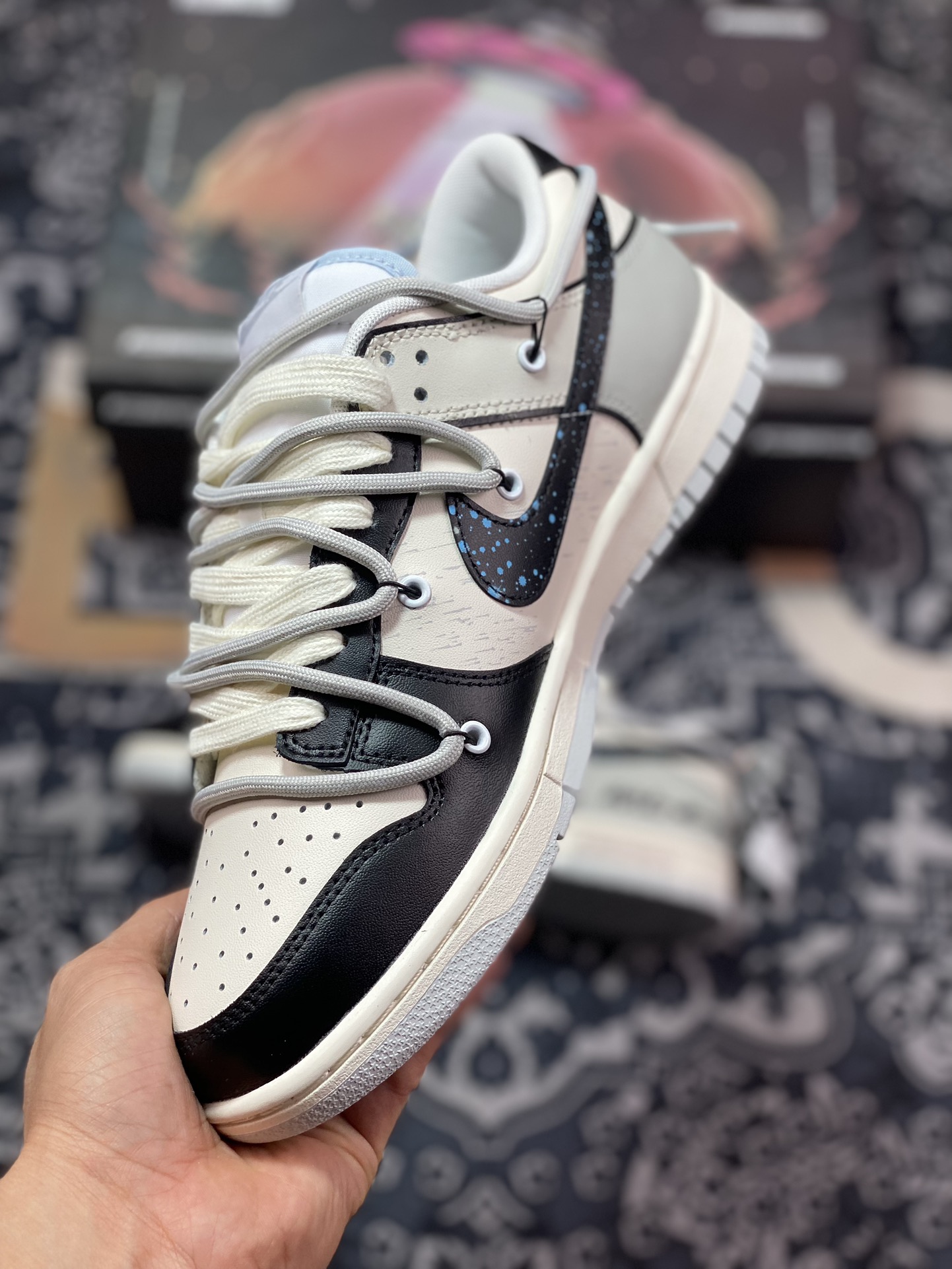 280 Nike Dunk Low 熊猫恶作剧 星际迷航 灰白   DV0831-101