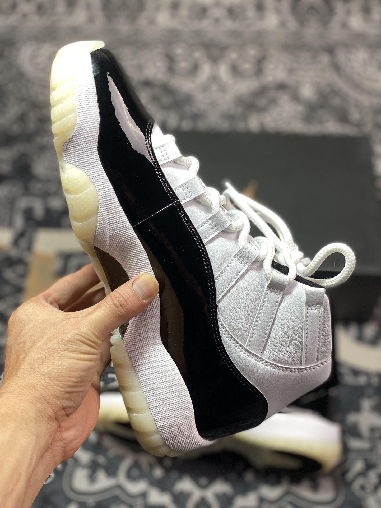 480 原装级别Air Jordan 11 "Defining Moments" DMP 白黑 OG纯原生产线出品  CT8012-170