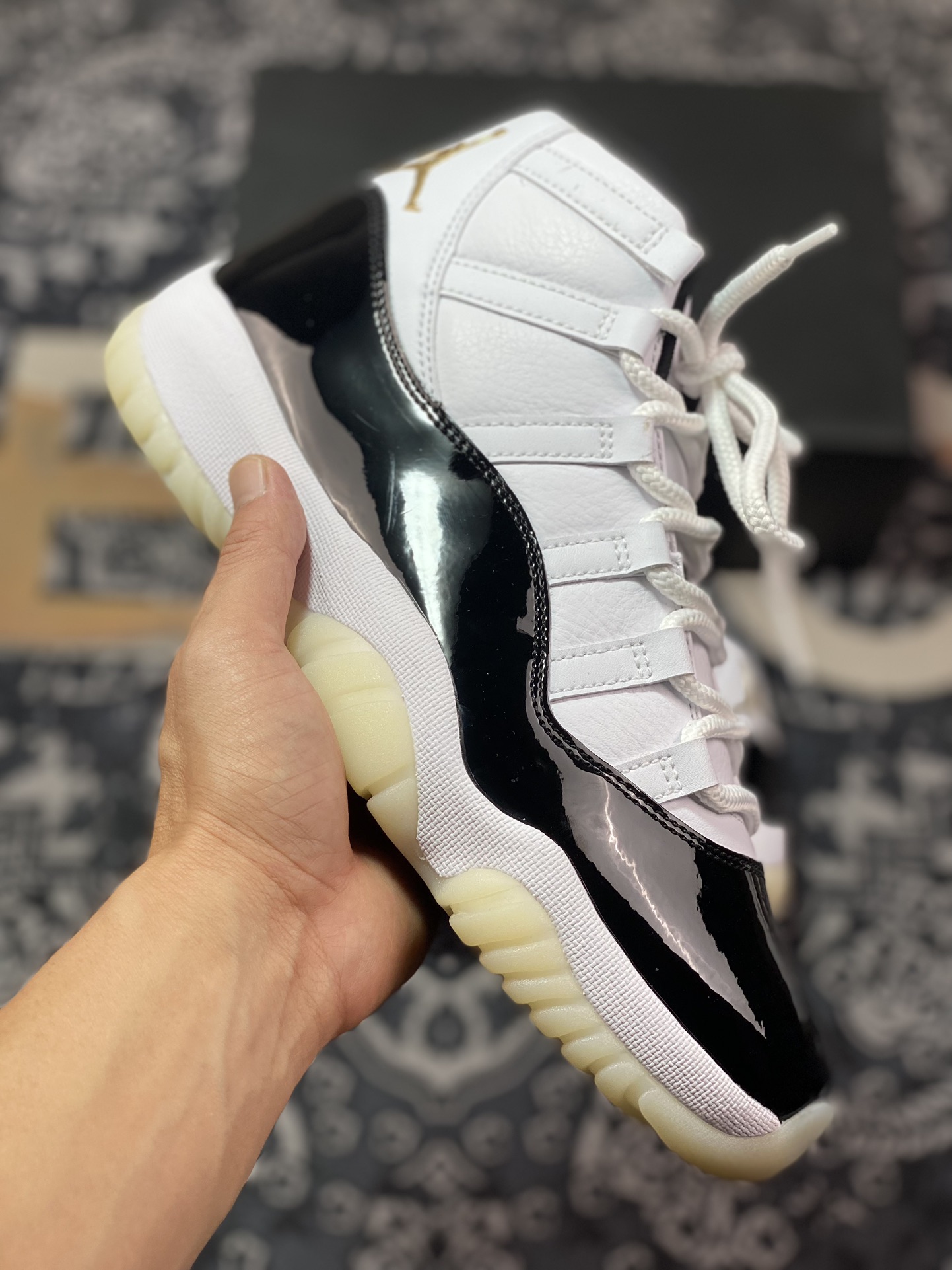 480 原装级别Air Jordan 11 “Defining Moments” DMP 白黑 OG纯原生产线出品  CT8012-170